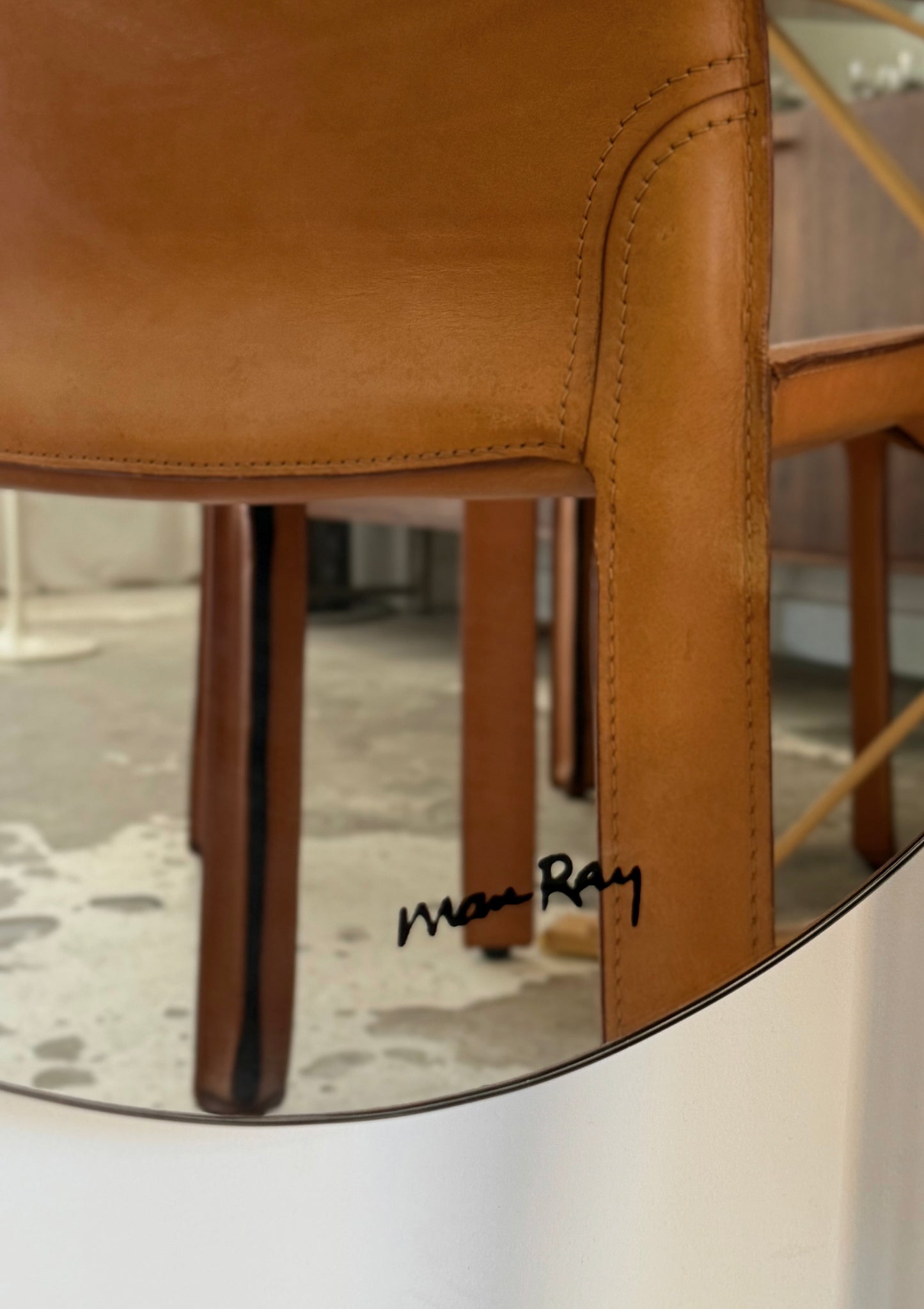 Les Grands Trans-Parents mirror by Man Ray for Cassina
