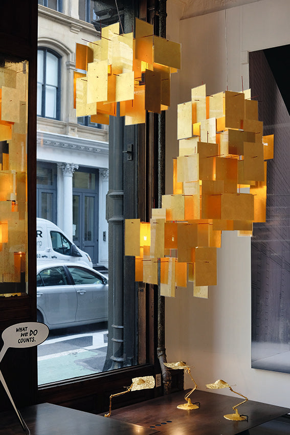 1000 Karat Blau hanging lamp