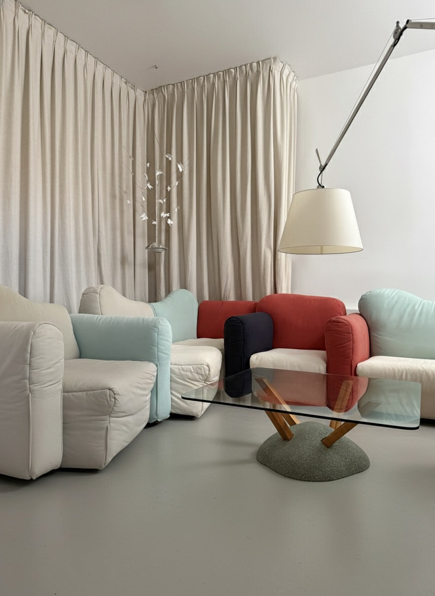 Cannaregio sofa set by Gaetano Pesce for Cassina