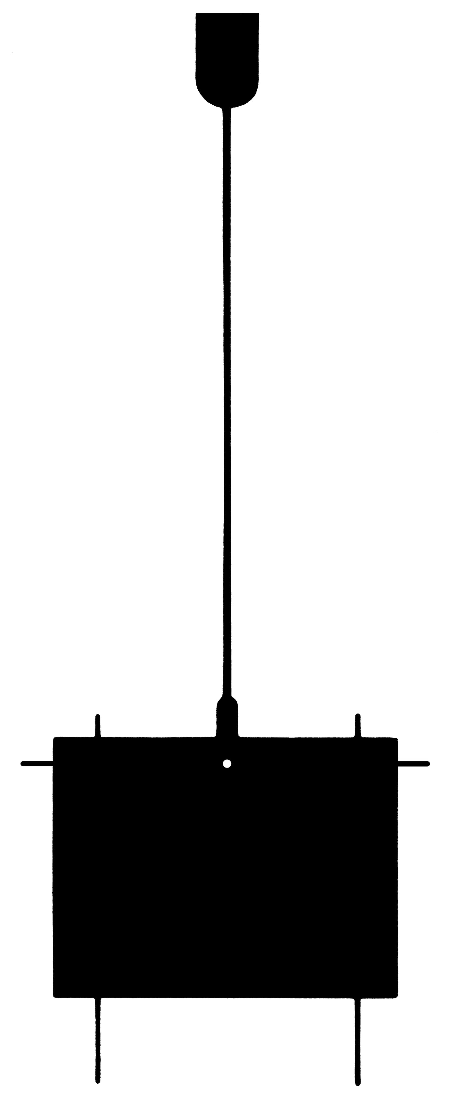 24 Karat Blau hanging lamp