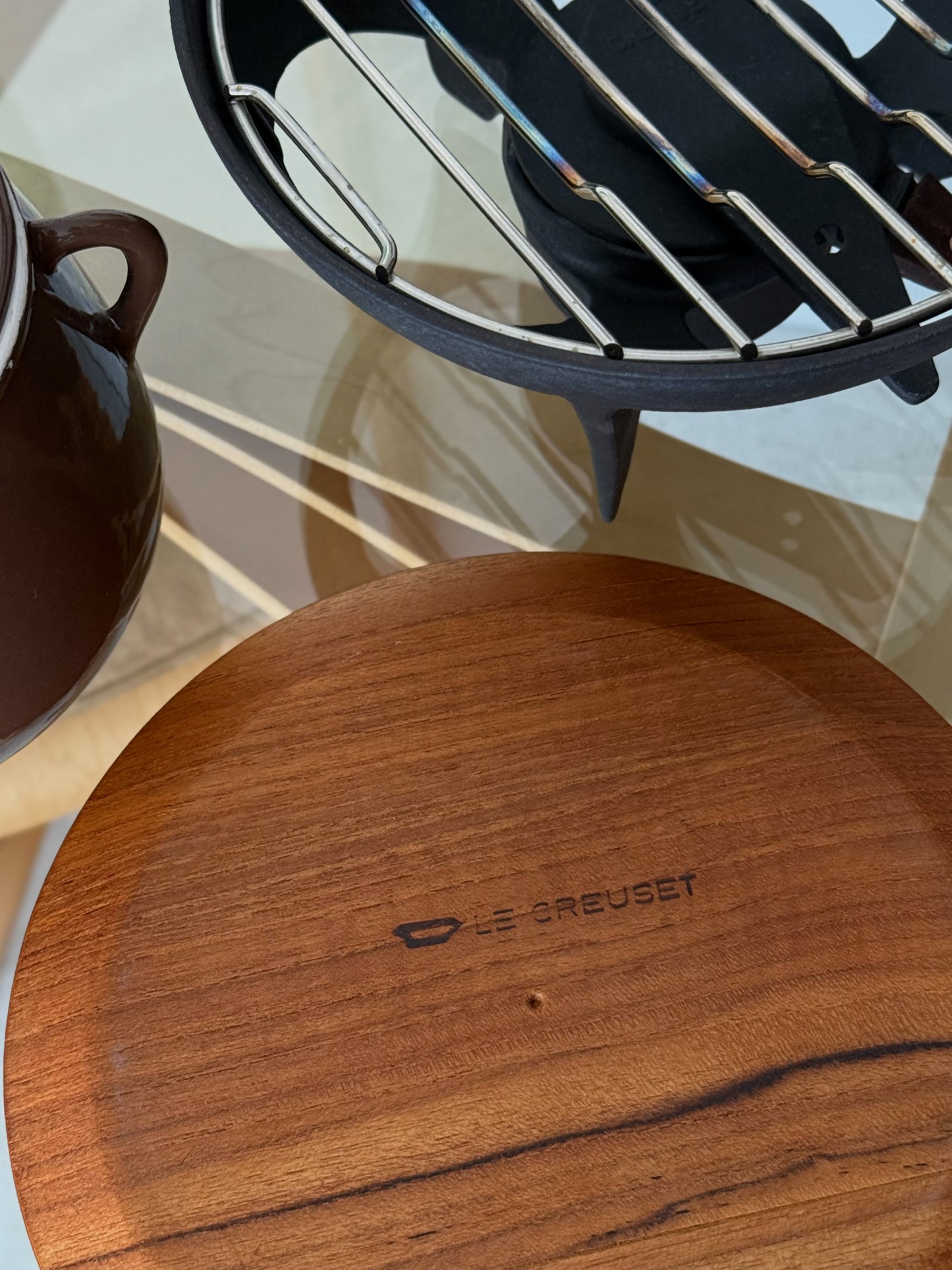 Fondue set by Le Creuset/Cousances