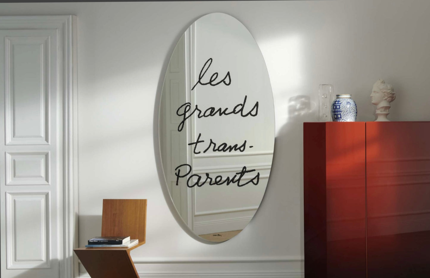 Les Grands Trans-Parents mirror by Man Ray for Cassina