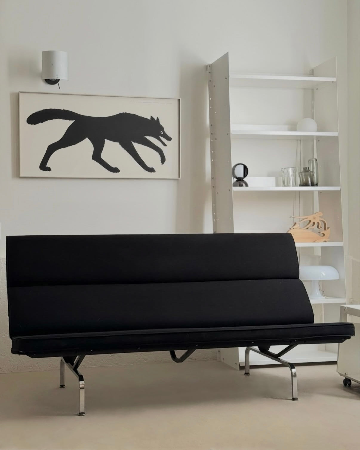 Eames Sofa Compact by Charles & Ray Eames for Herman Miller
