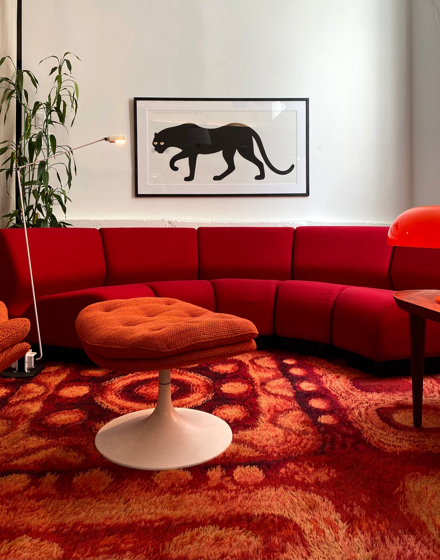 Extra-large Rya rug by Ege Taeper