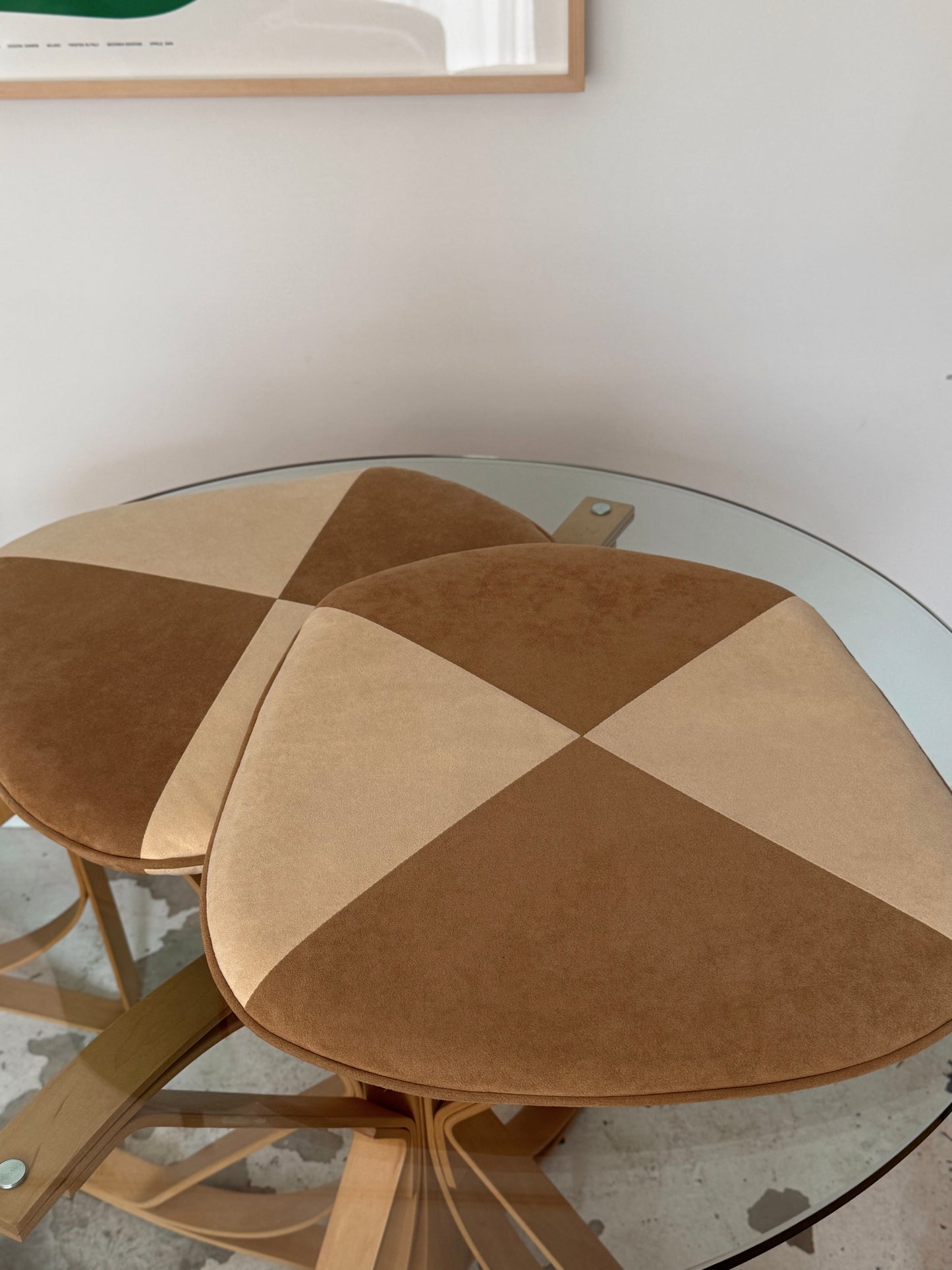 Dining set by Frank Gehry for Knoll