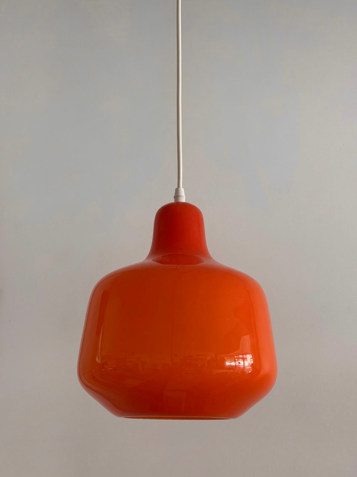 Swedish cased glass suspension lamps