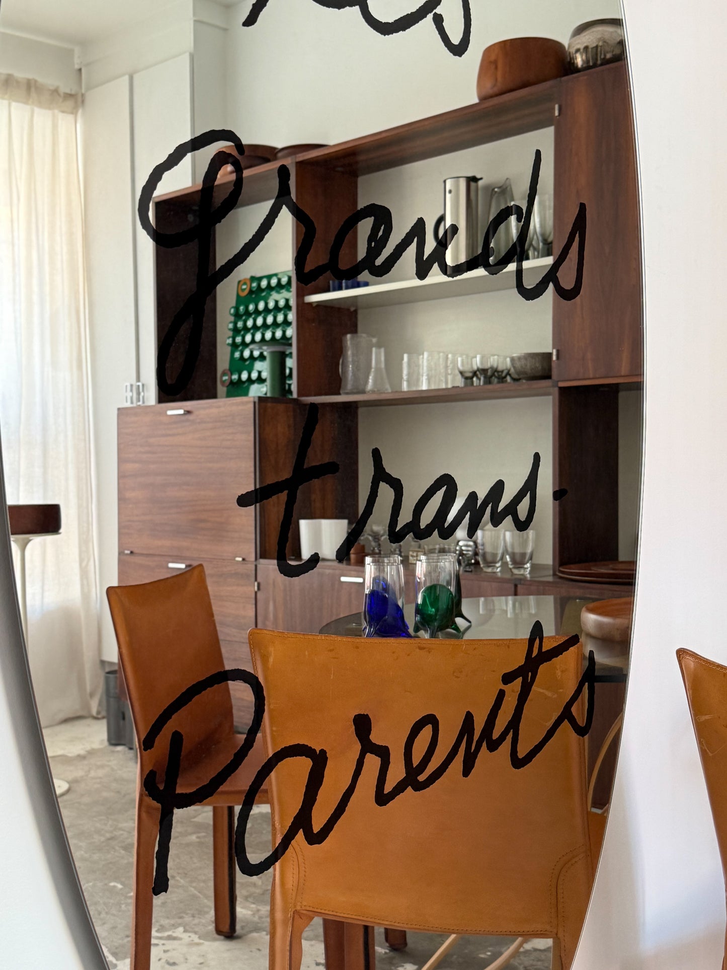 Les Grands Trans-Parents mirror by Man Ray for Cassina