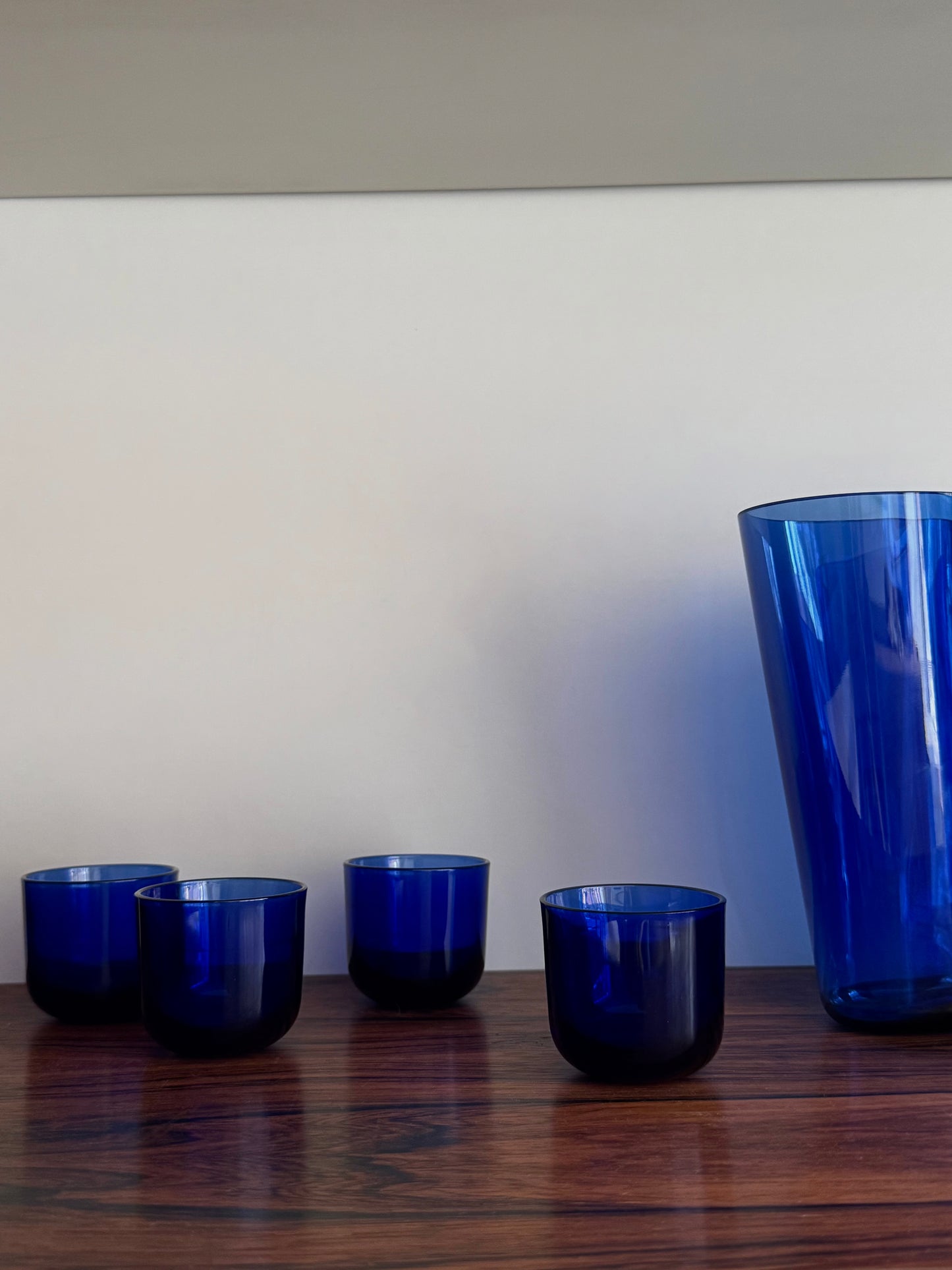 Set of 4 shot glasses by Kaj Franck for Nuutajarvi