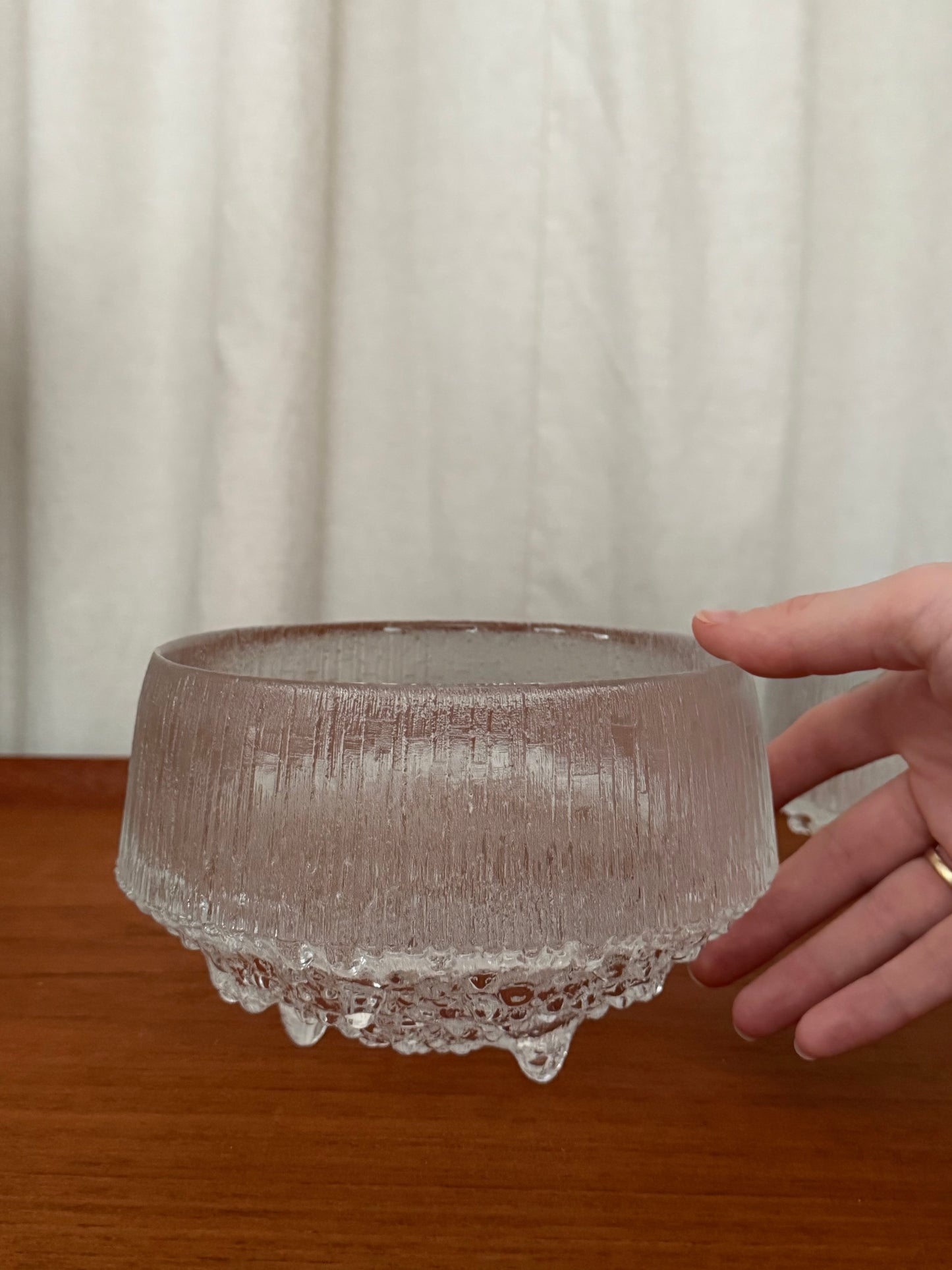 Medium Ultima Thule bowl by Tapio Wirkkala for Iittala