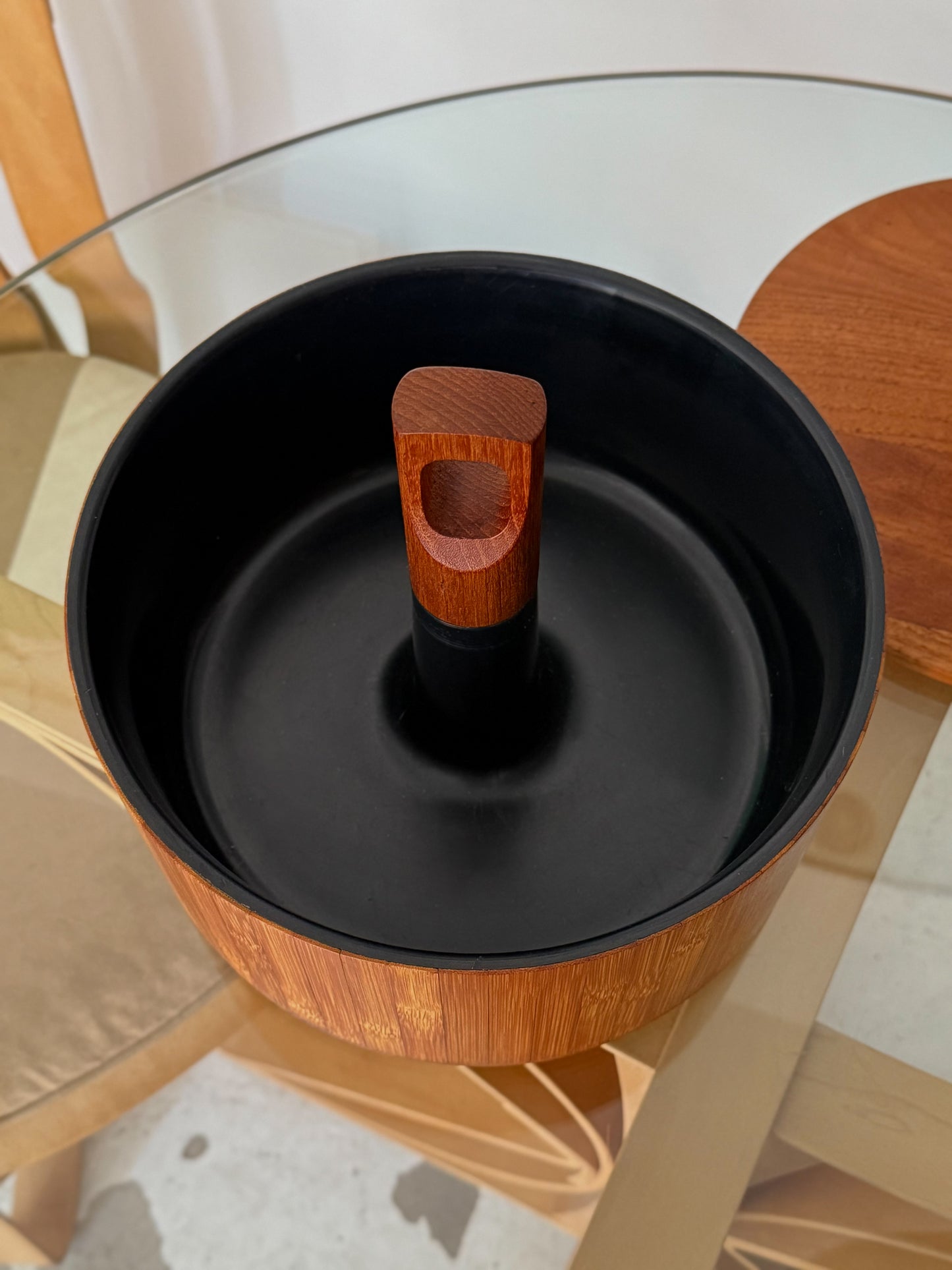 Large ice bucket by Dansk