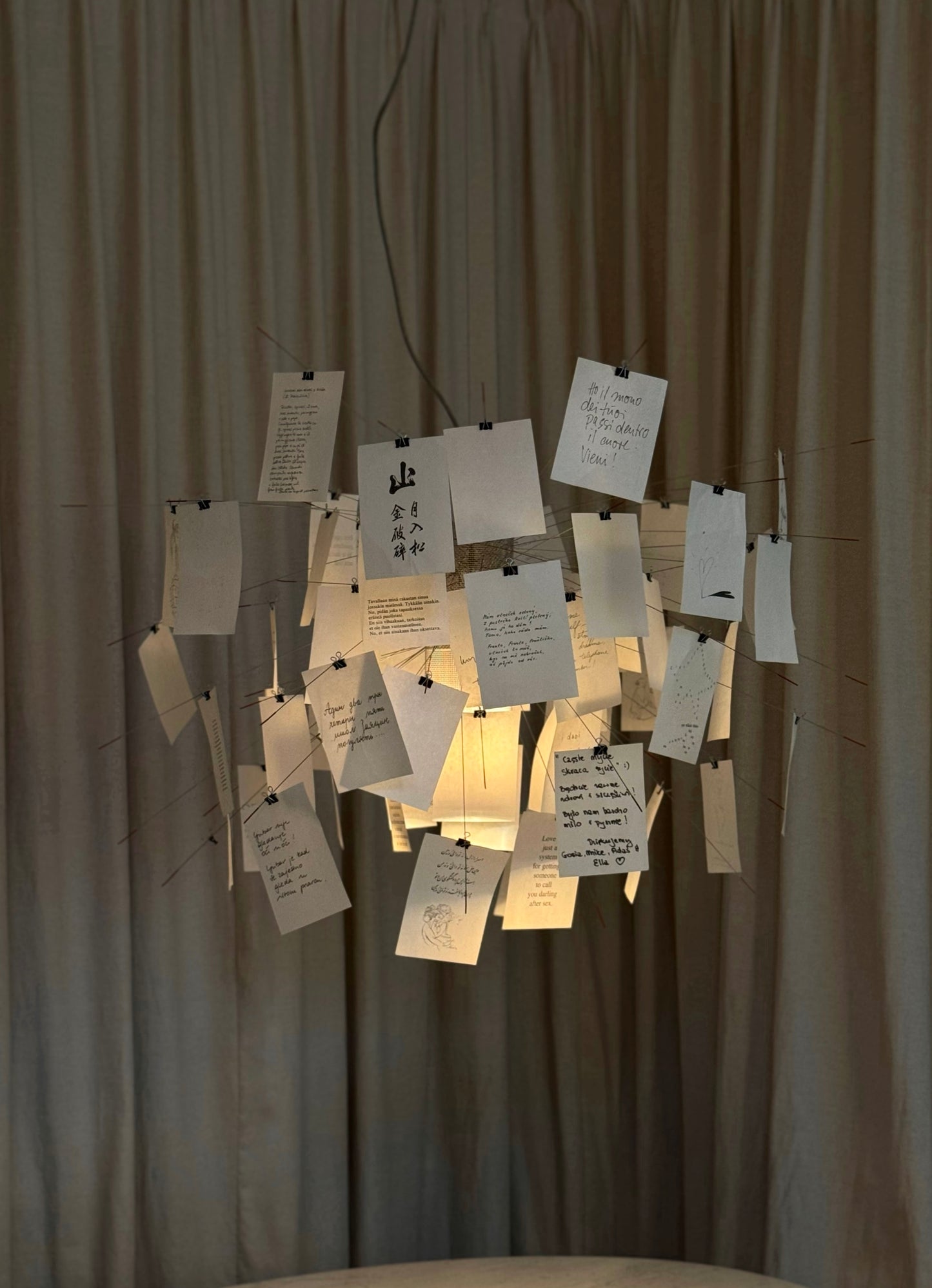 Zettel'z Hanging Lamp
