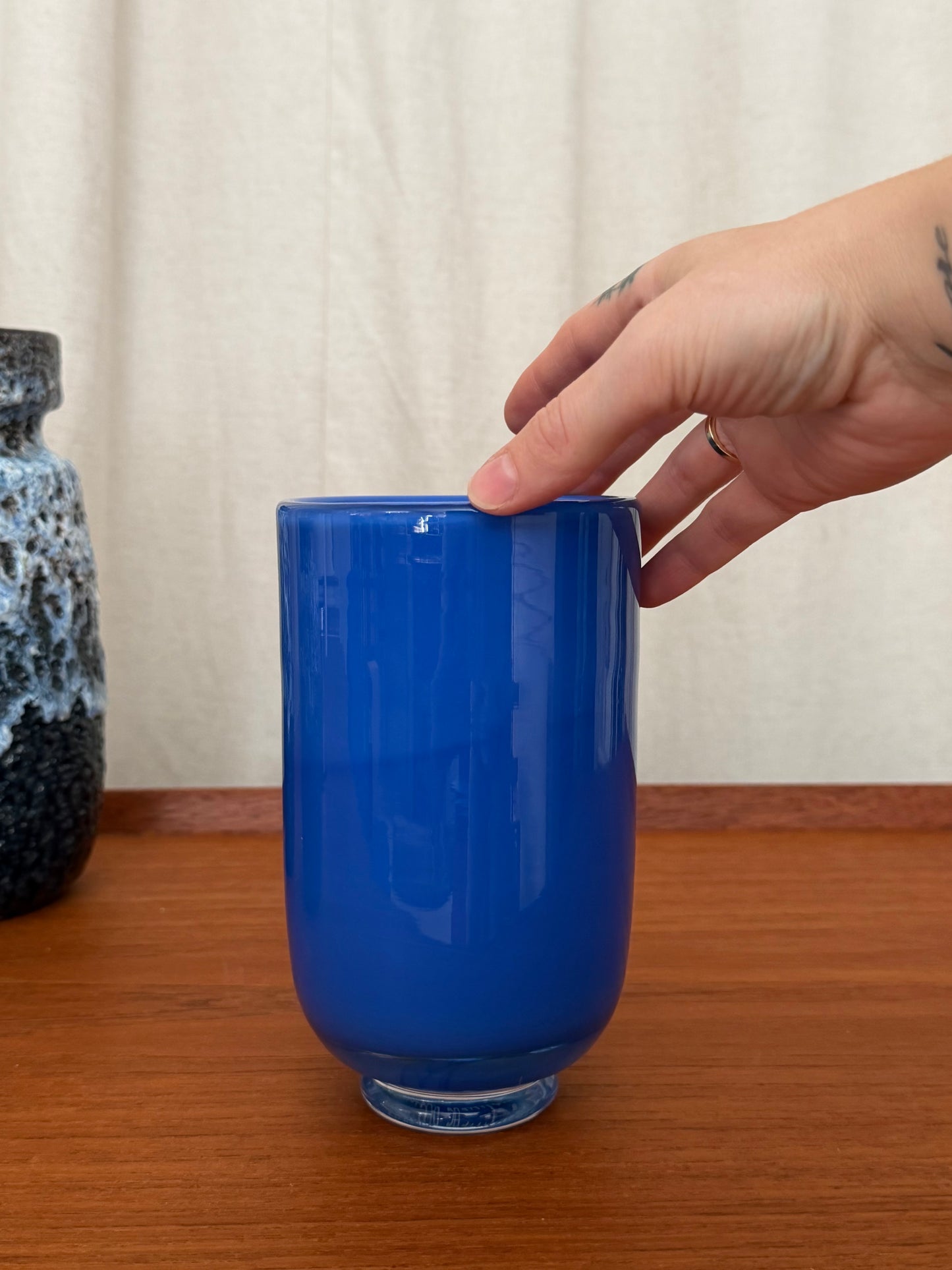 Baltica vase by Heikki Orvola for Nuutajärvi