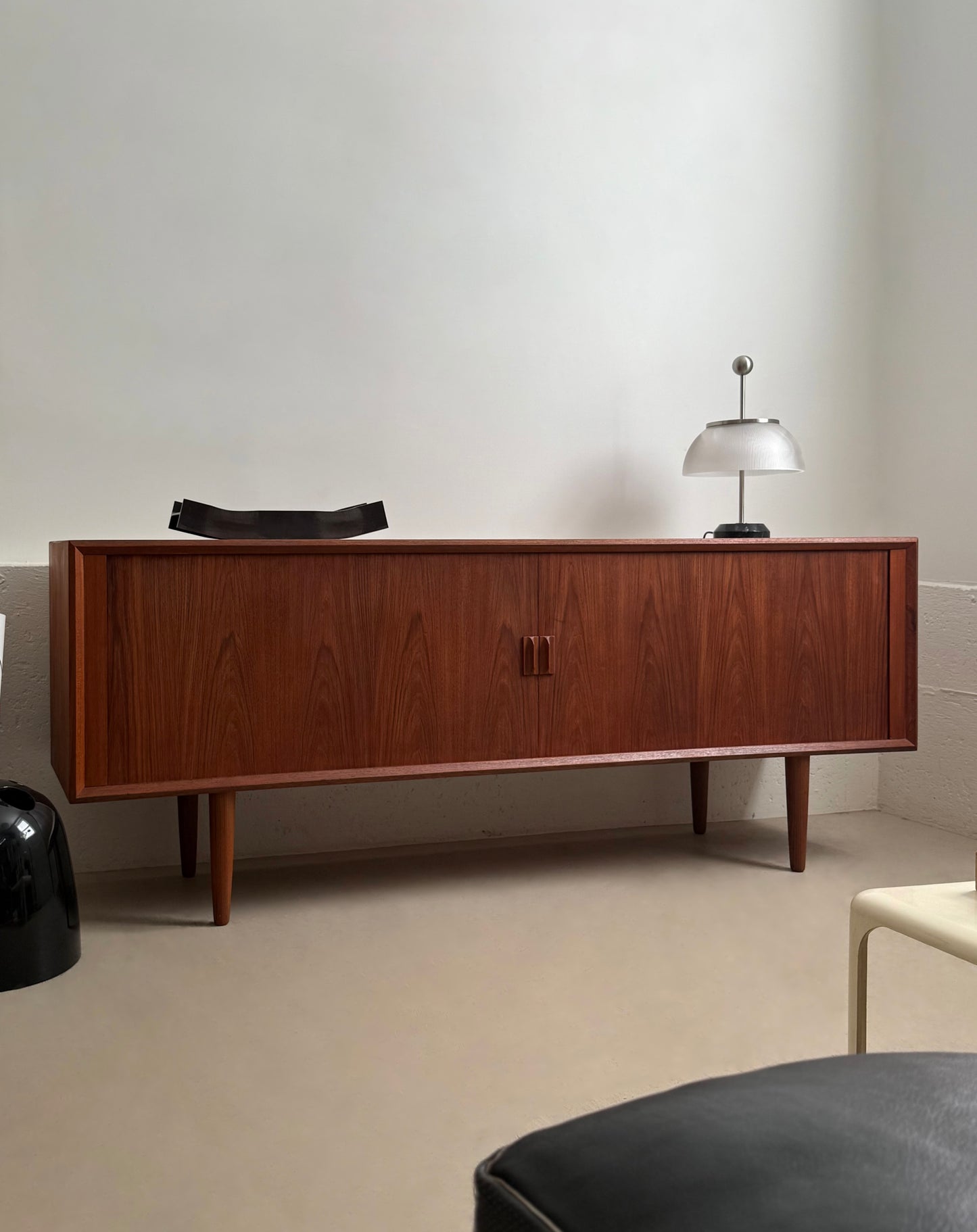 Teak credenza by Svend Aage Larsen for Faarup Møbelfabrik
