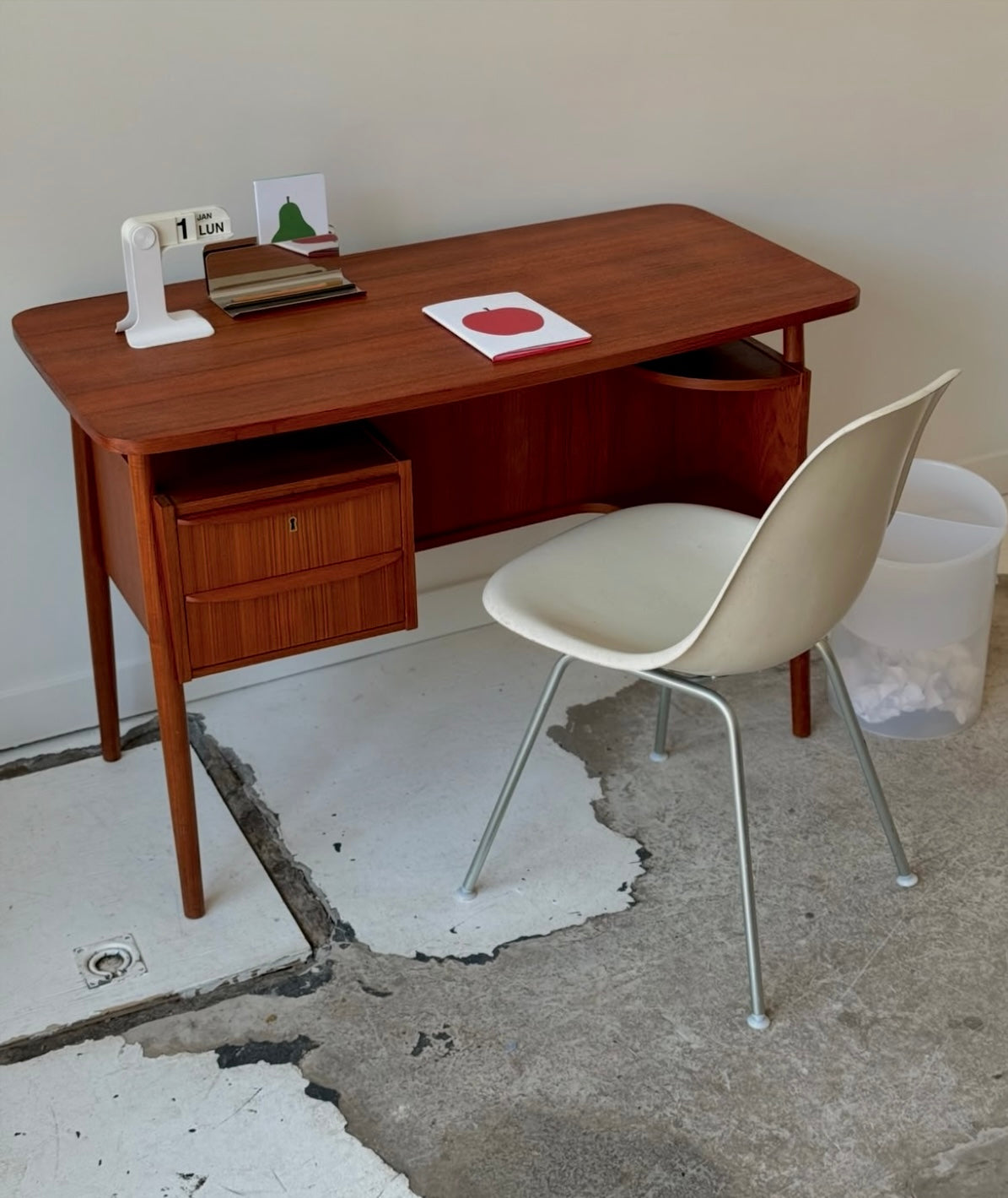 Teak desk by Gunnar Nielsen Tibergaard