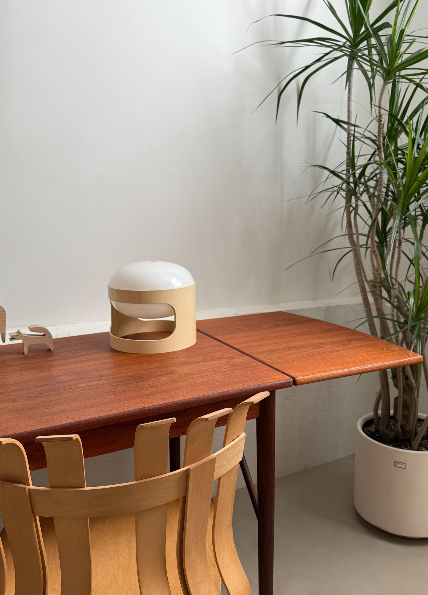 Teak desk by Erik Buch for Oddense Maskinsnedkeri A-S
