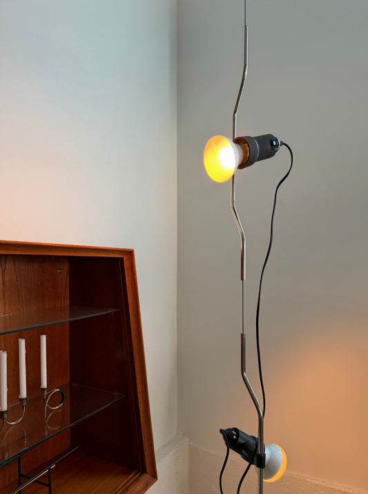 Parentesi double hanging lamp by Achille Castiglioni and Pio Manzu for Flos