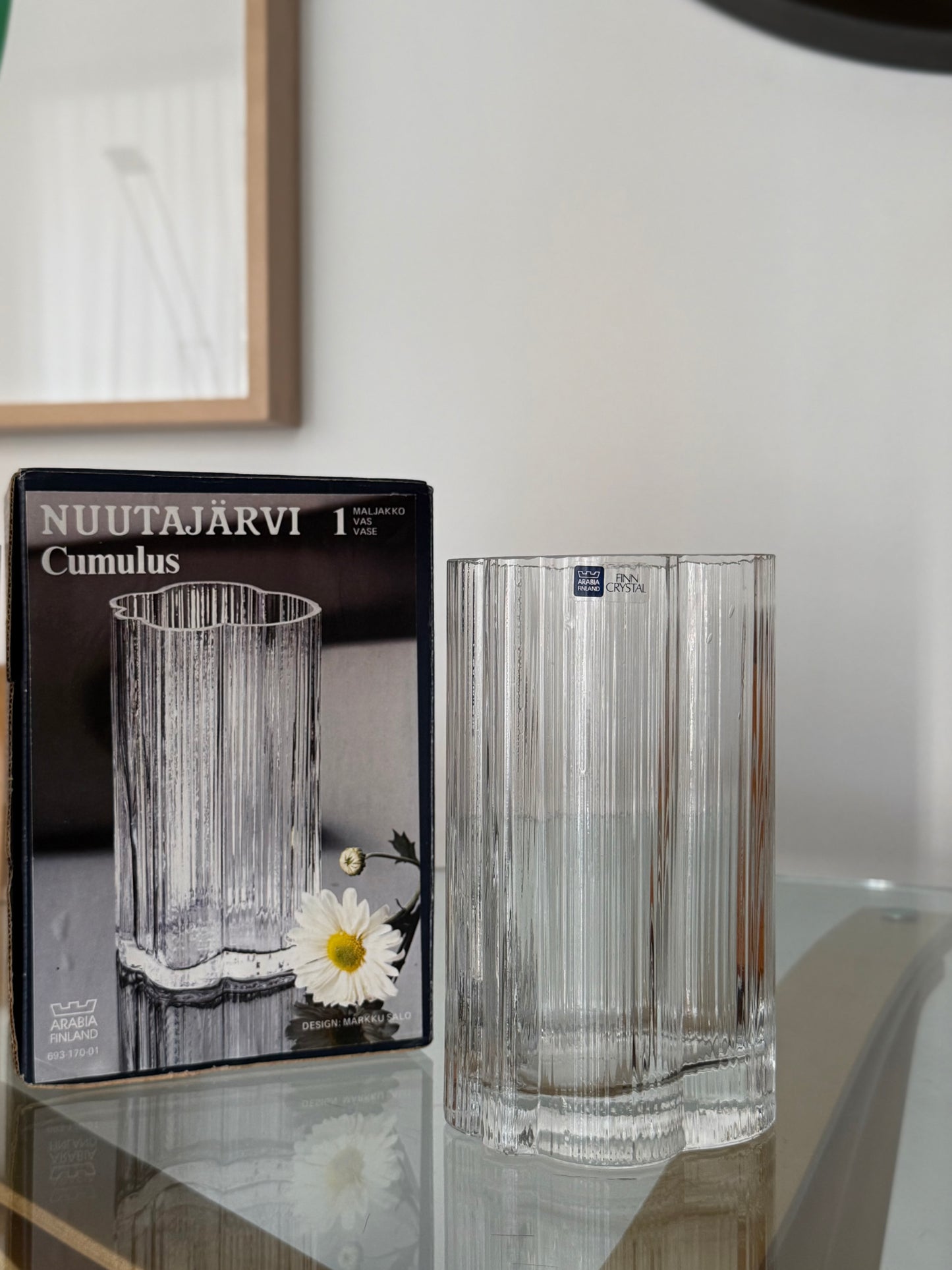 Cumulus vase by Markku Salo for Arabia/Nuutajärvi