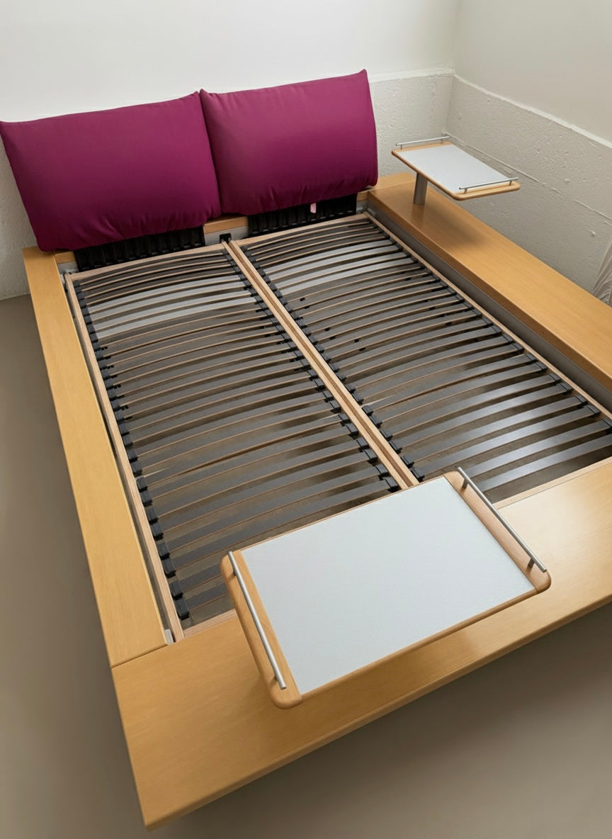 Queen-size Maly Bed 1 by Peter Maly for Ligne Roset