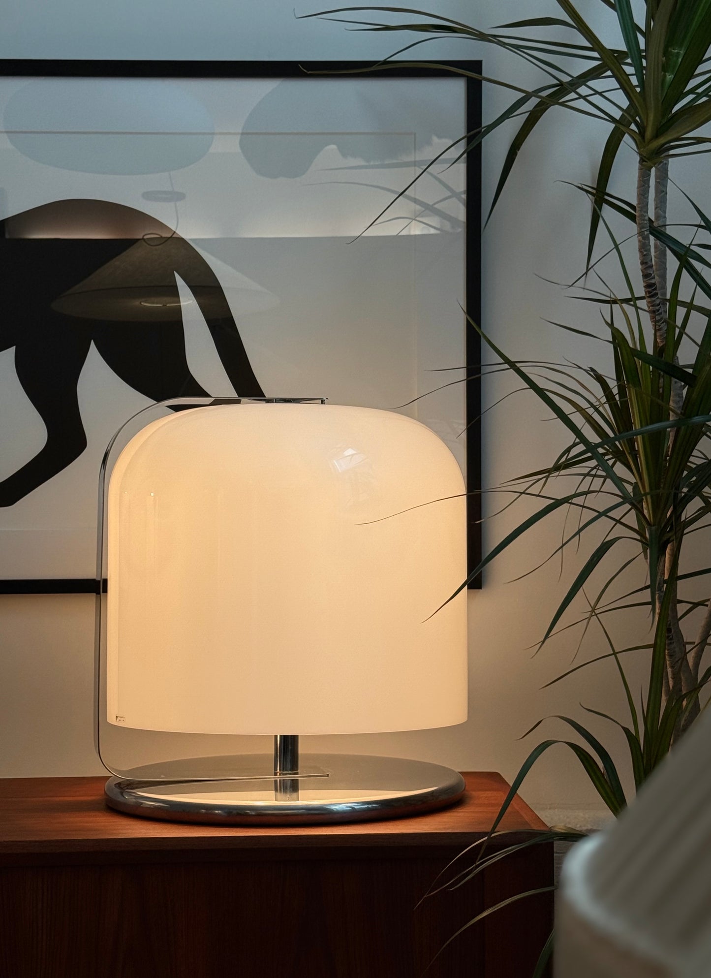 Alvise lamp by Luigi Massoni for Guzzini
