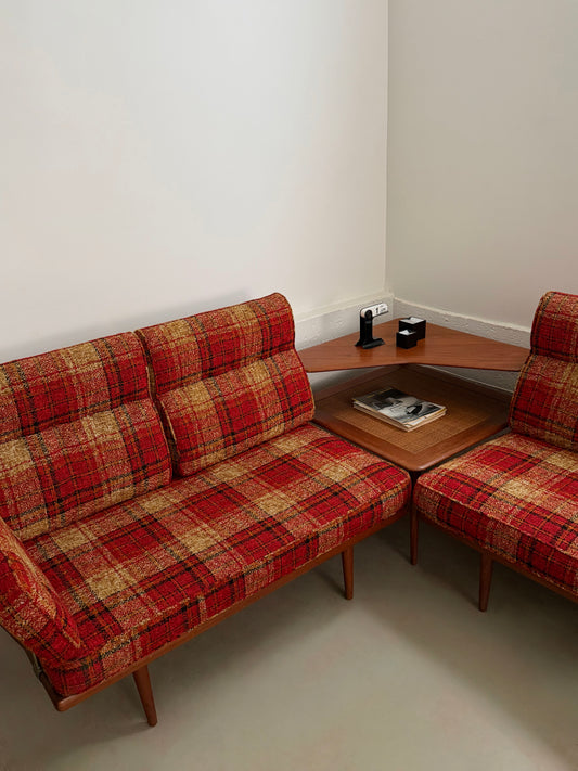 Minerva sectional sofa by Peter Hvidt & Orla Mølgaard Nielsen for France & Søn