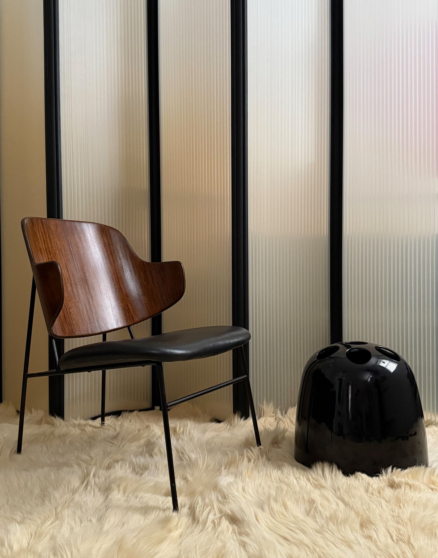 Fauteuil lounge Penguin par Ib Kofod-Larsen pour Selig
