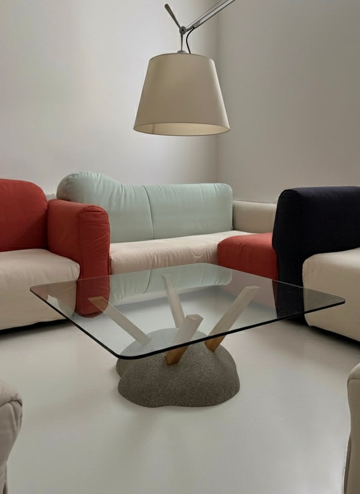 Table basse Artifici de Paolo Deganello pour Cassina