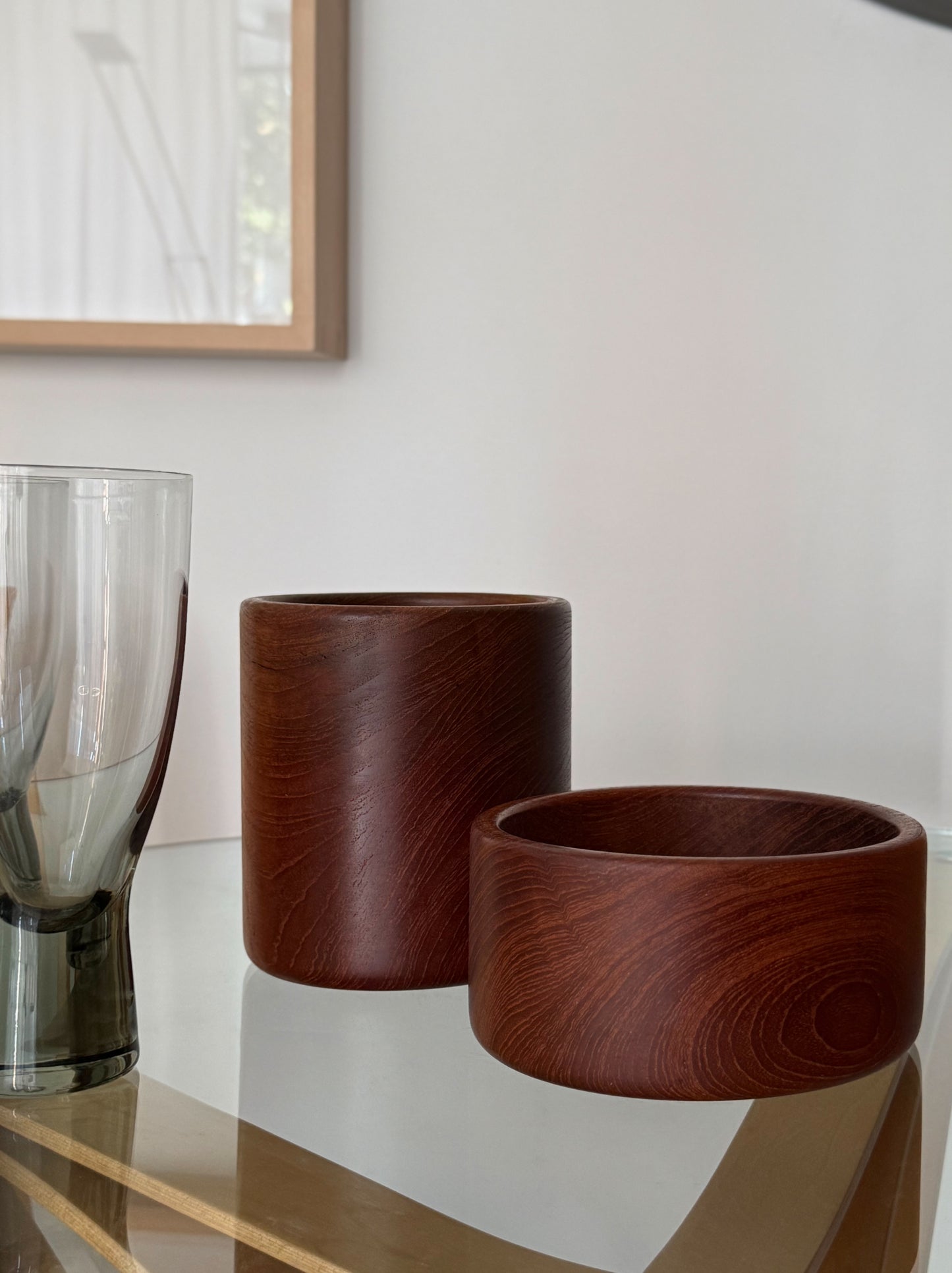 Rare solid teak box by Kay Bojesen