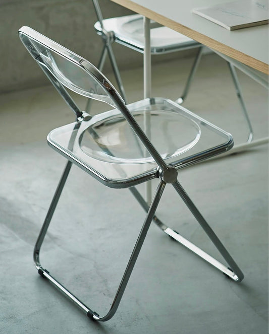 Plia folding chair by Giancarlo Piretti (sets of 4, 6 or 8)