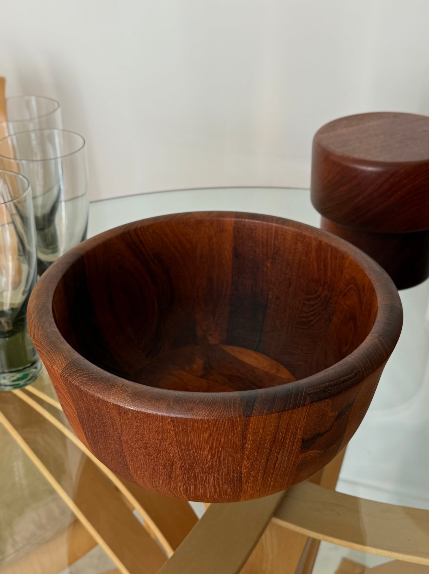 Teak salad bowl by Dansk