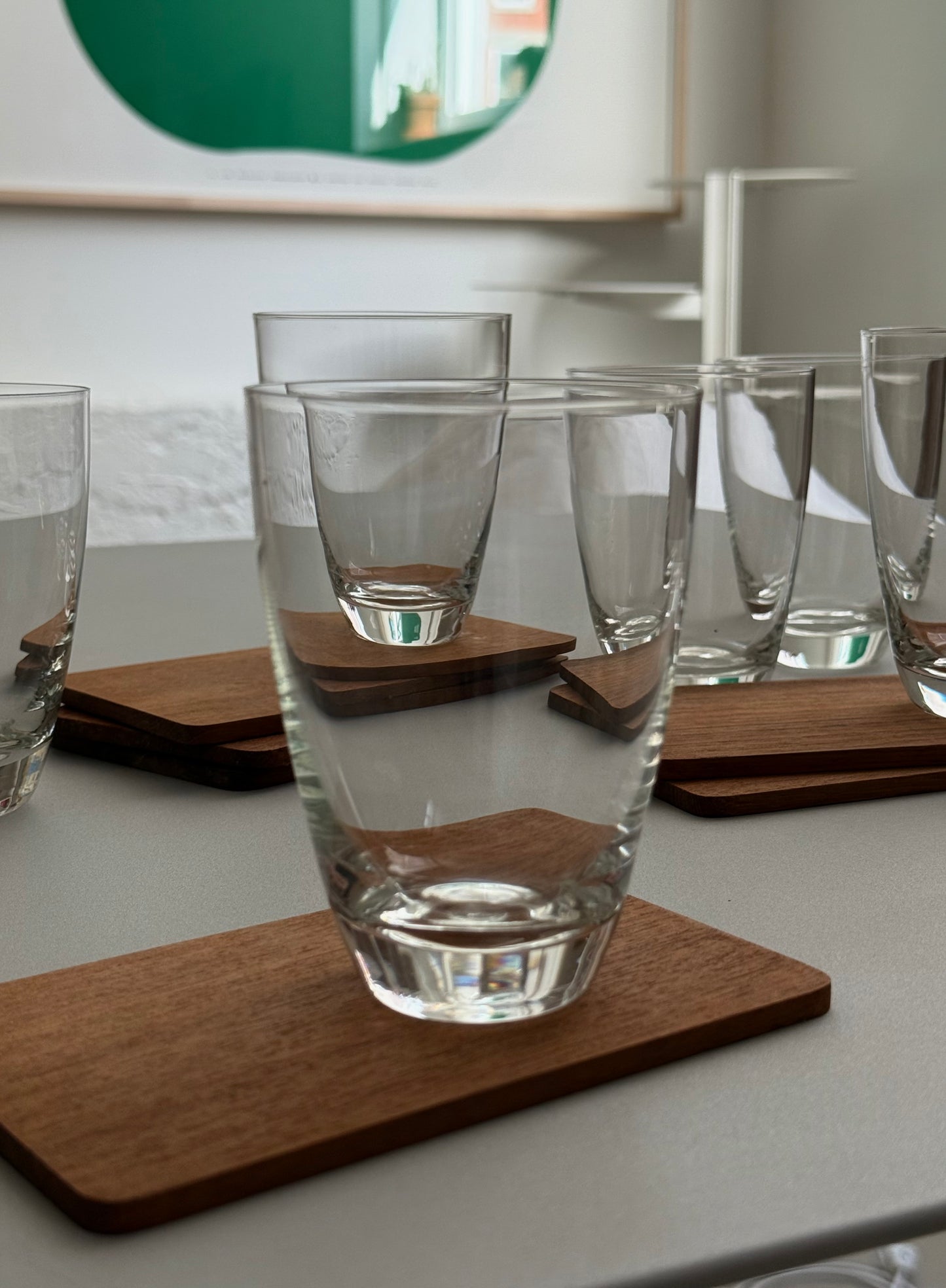 Sets of 6 tumbler glasses by Holmegaard