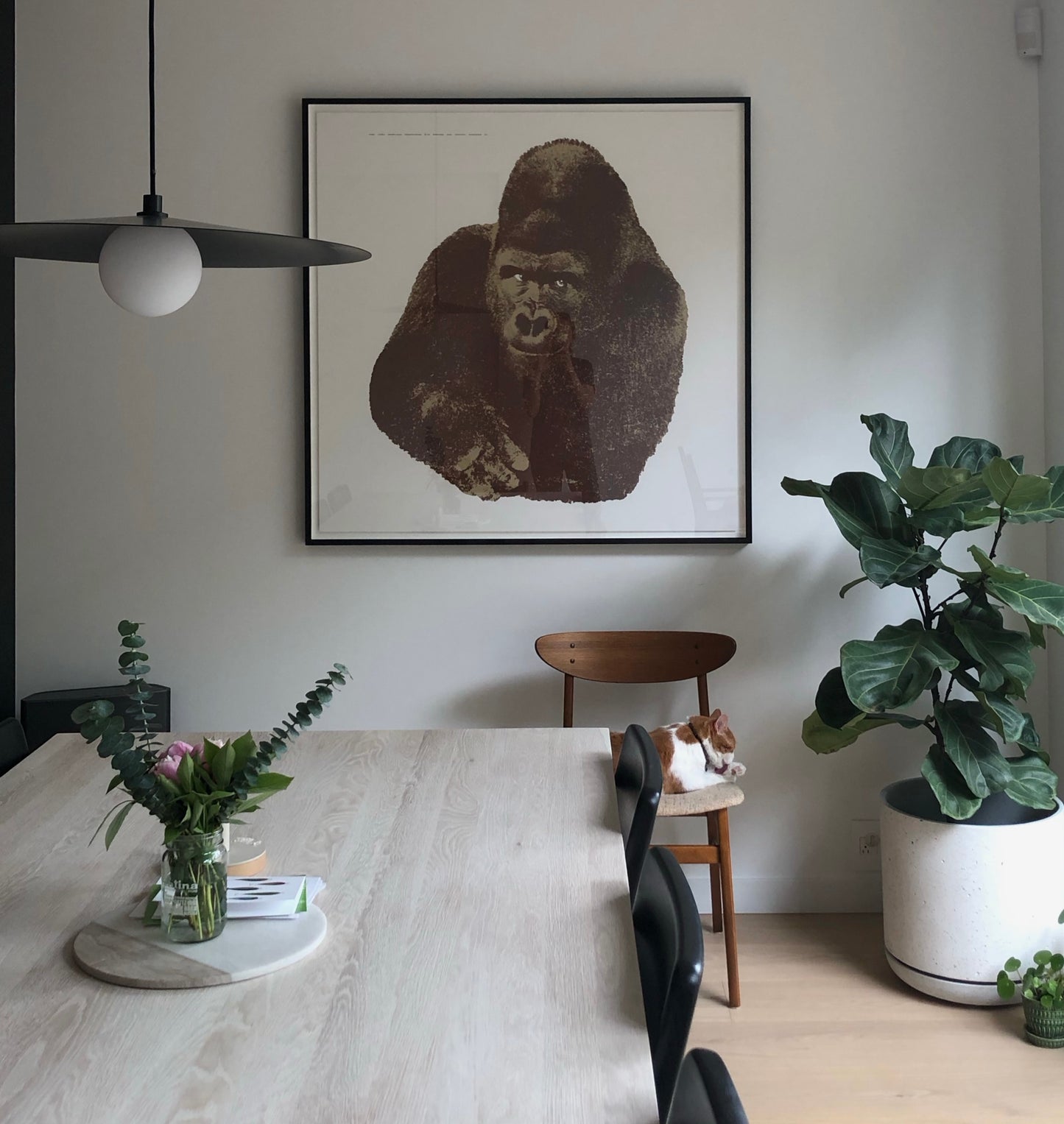 Impression Il Gorilla par Enzo Mari