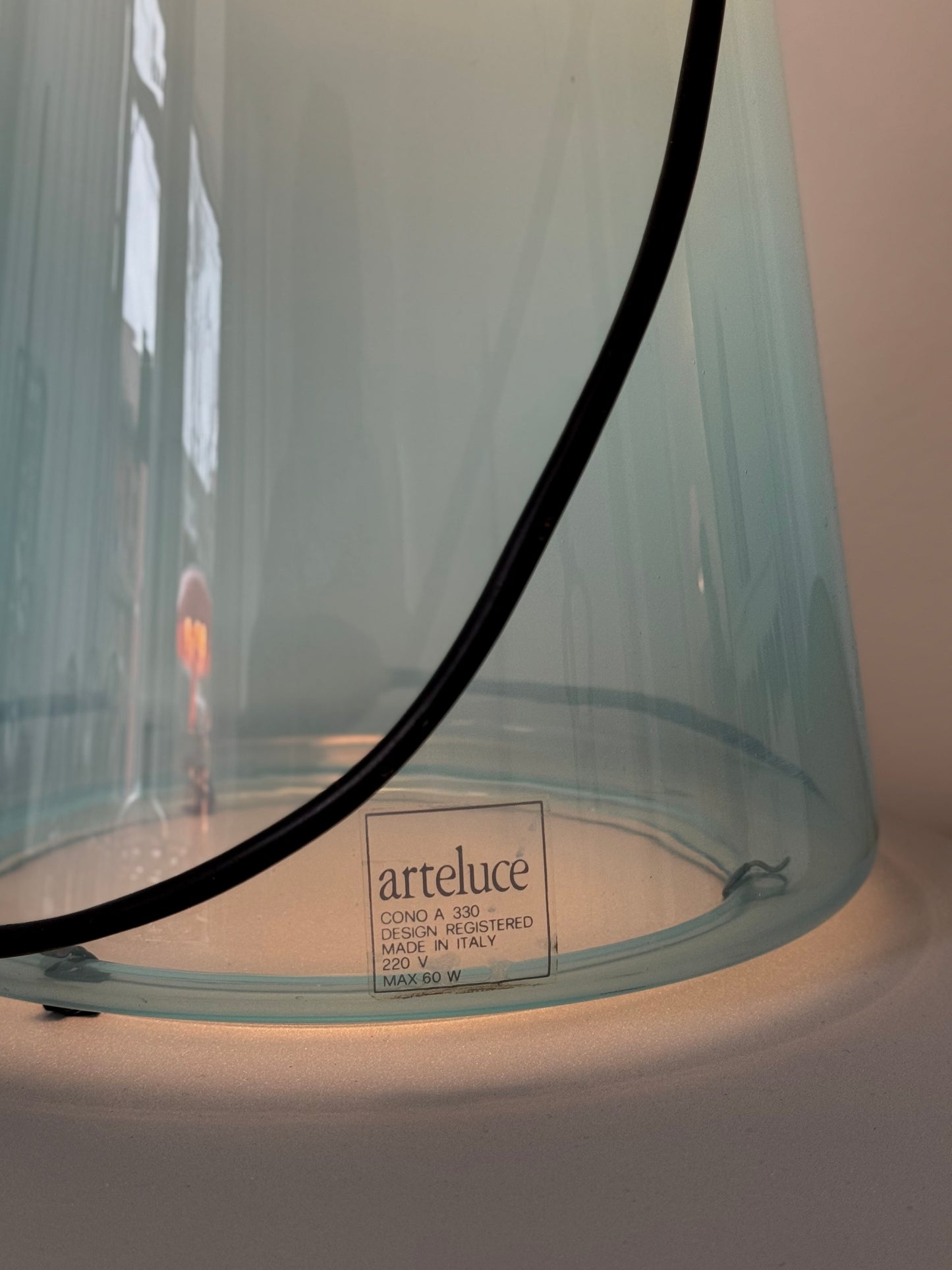 Cono table lamp by Ezio Didone for Arteluce