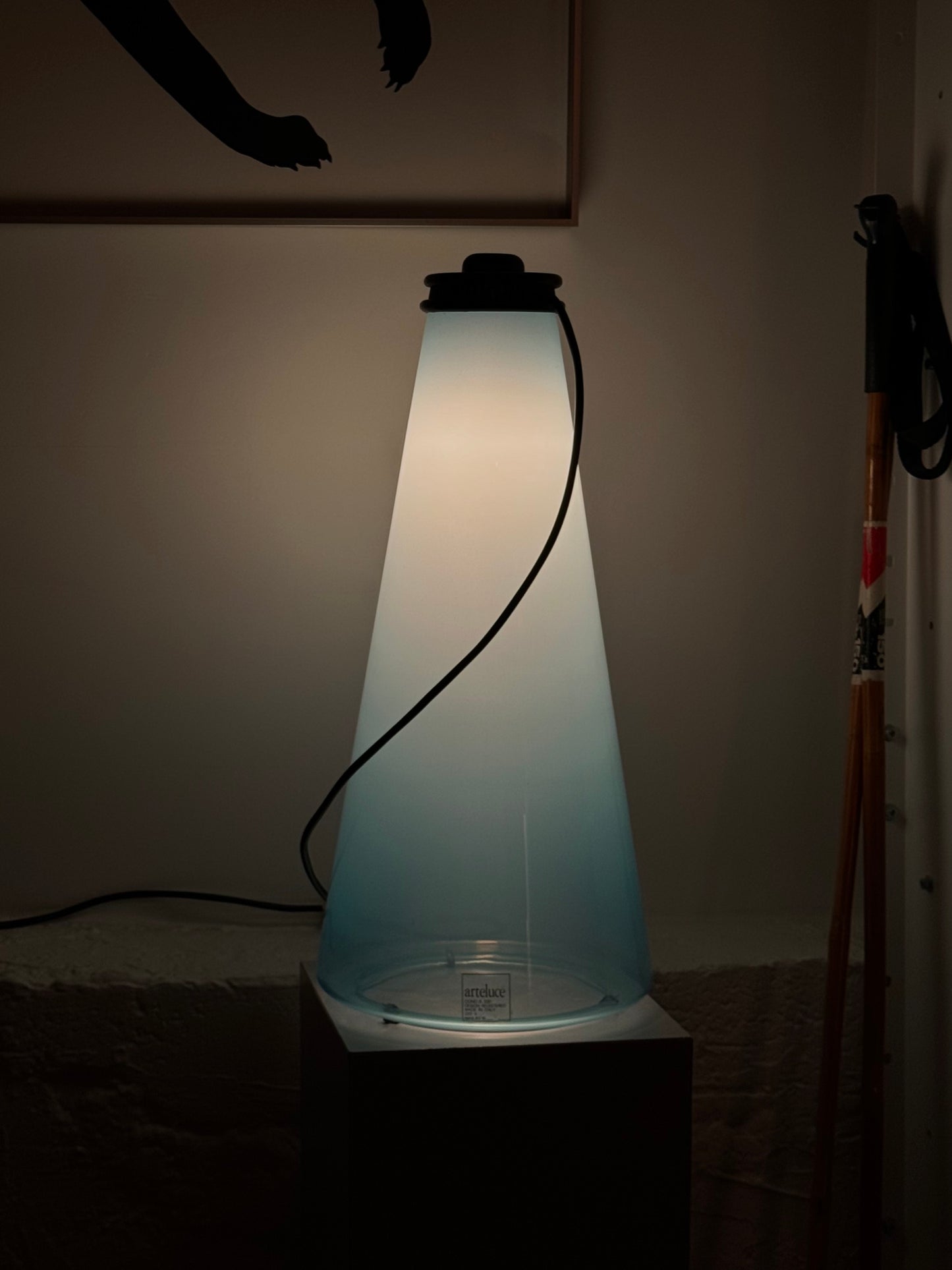 Cono table lamp by Ezio Didone for Arteluce