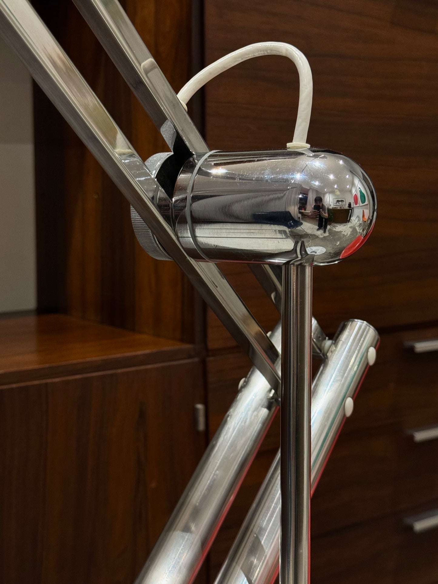 Large articulated floor lamp by Reggiani