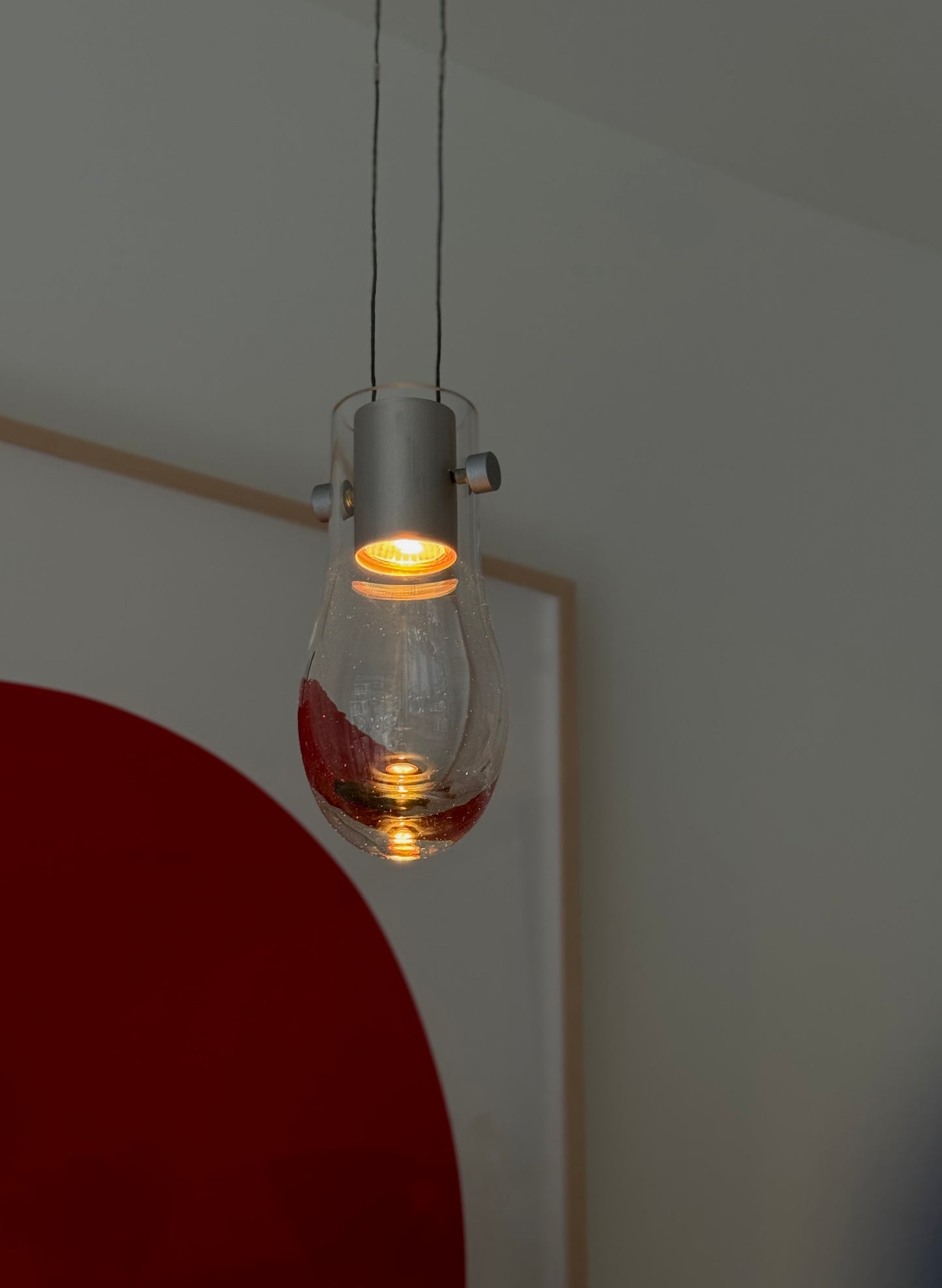 Drop suspension by Fieldeler & Raasch for Anta Leuchten