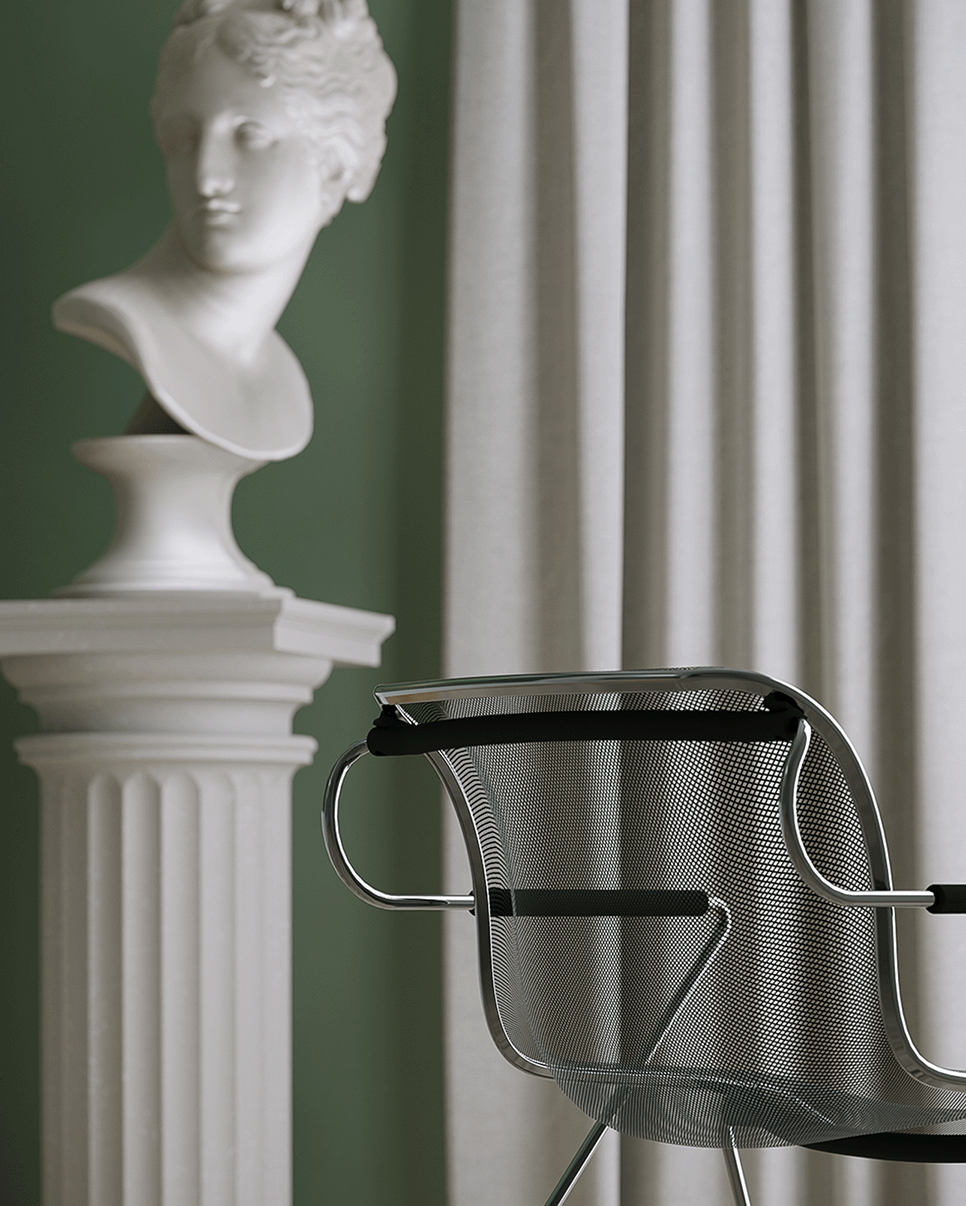 Penelope chair by Charles Pollock