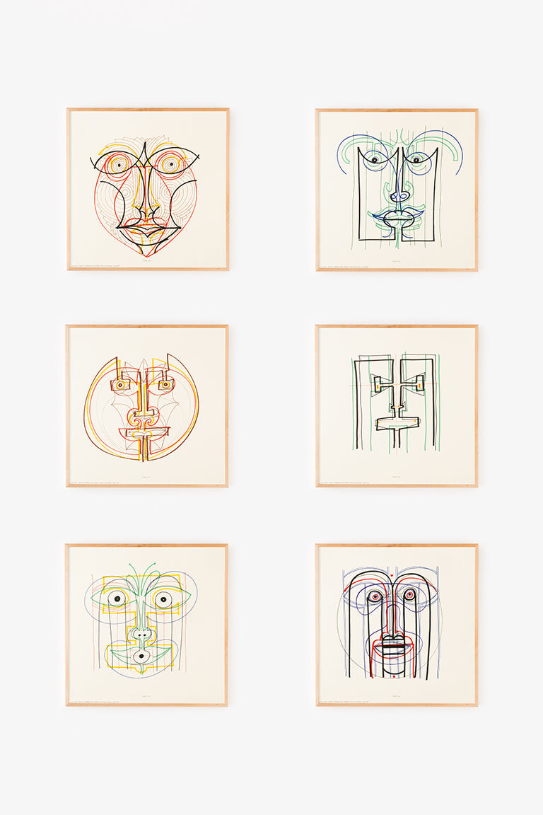Presenza degli antenati II print by Bruno Munari
