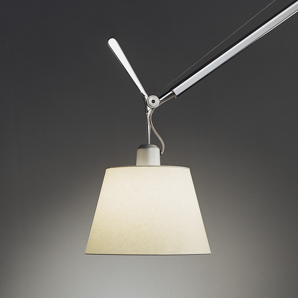 Tolomeo Off-Center suspension with shade by Michele De Lucchi