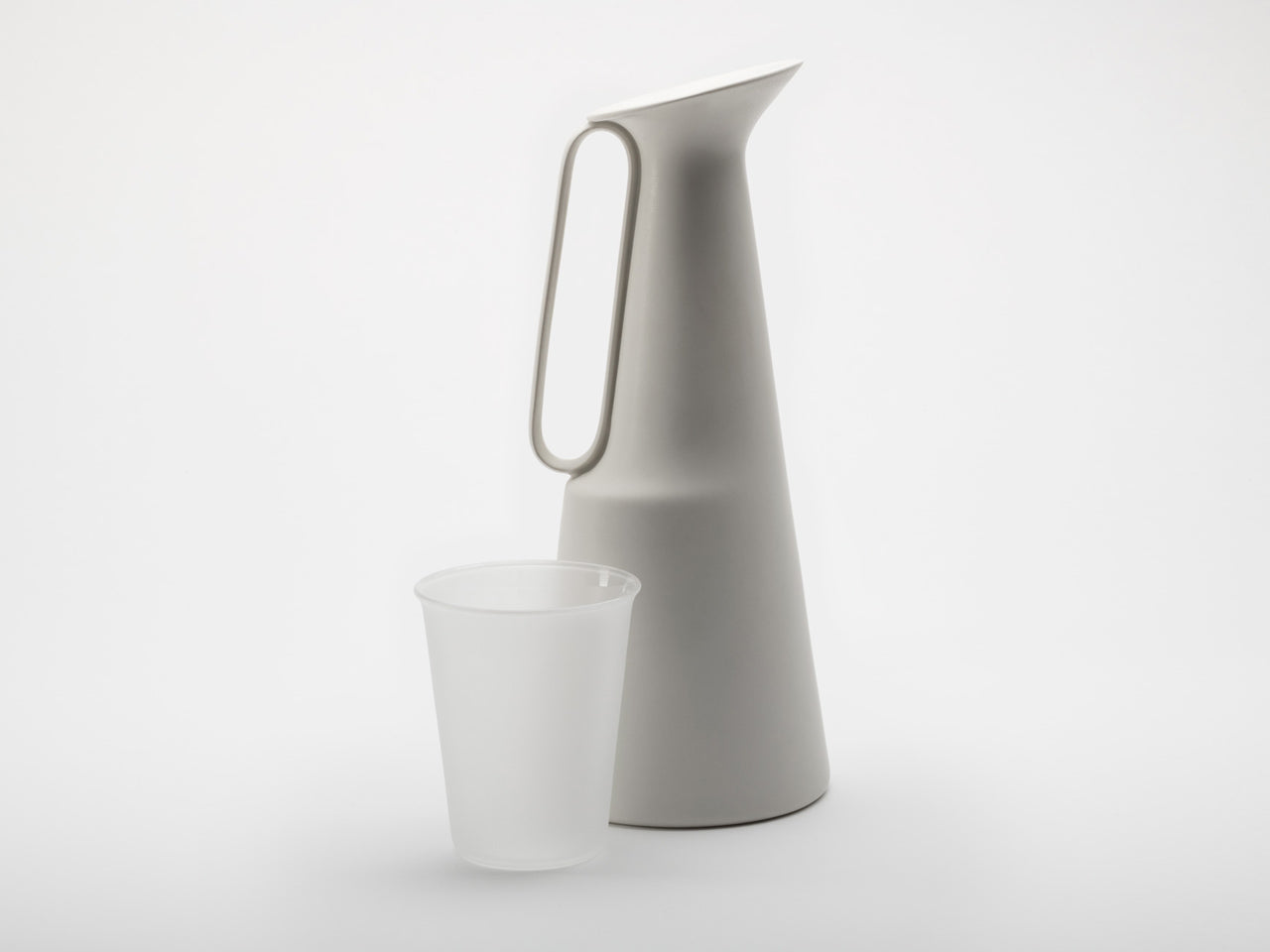 Cone glass by Giulio Iacchetti