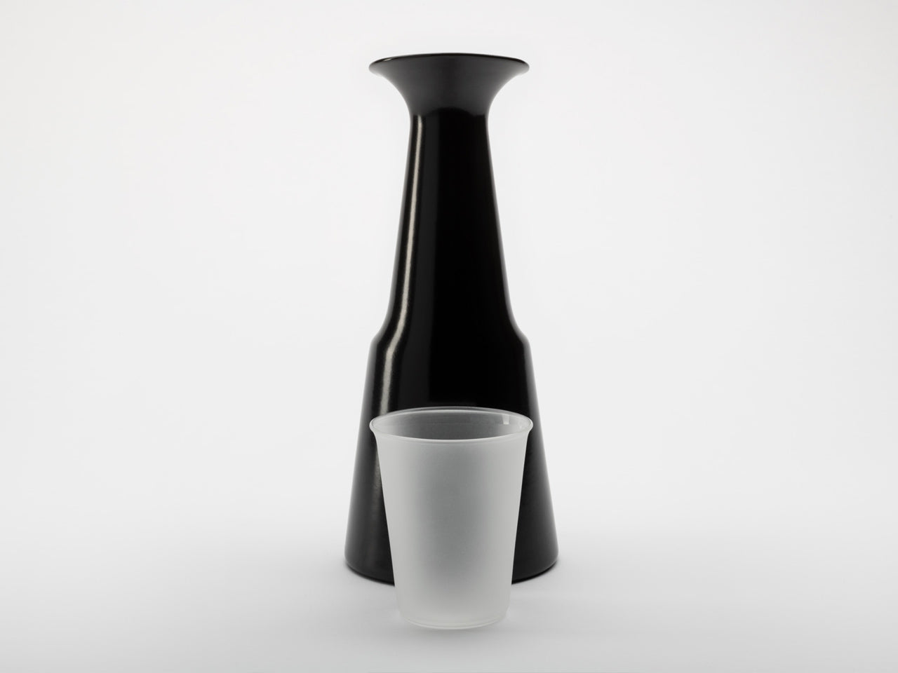 Cone glass by Giulio Iacchetti