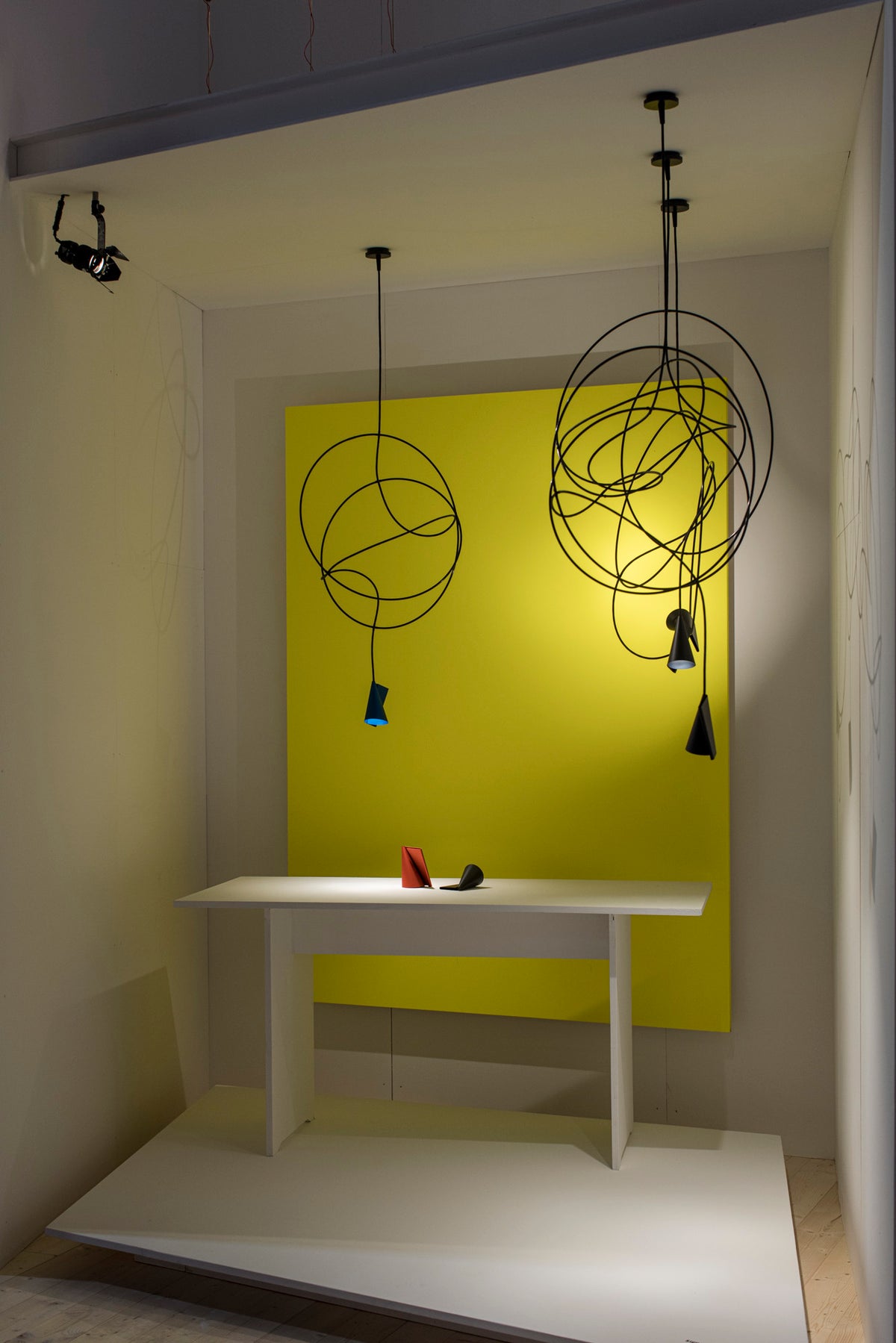 Signature hanging lamp