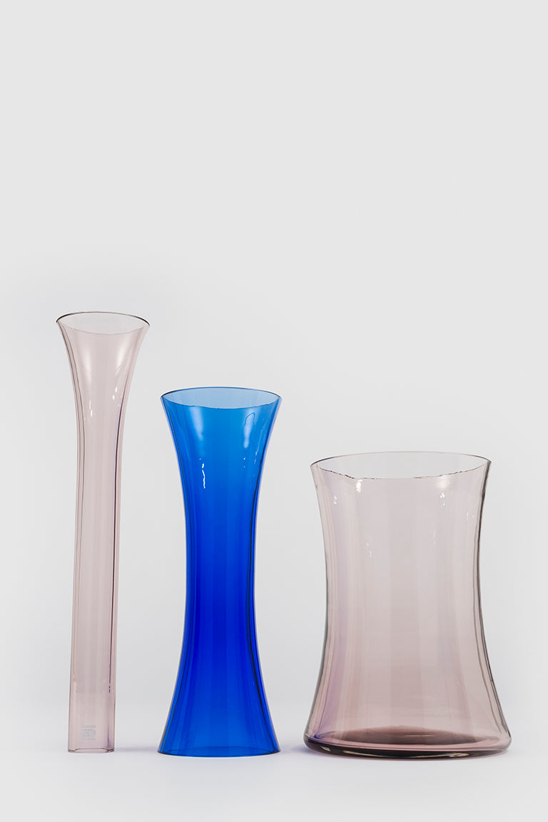 Murano D vase by Enzo Mari