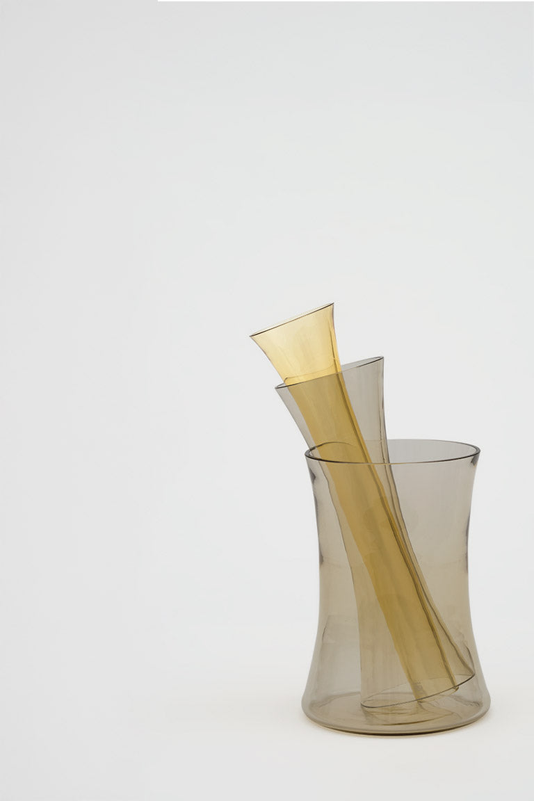 Murano D vase by Enzo Mari