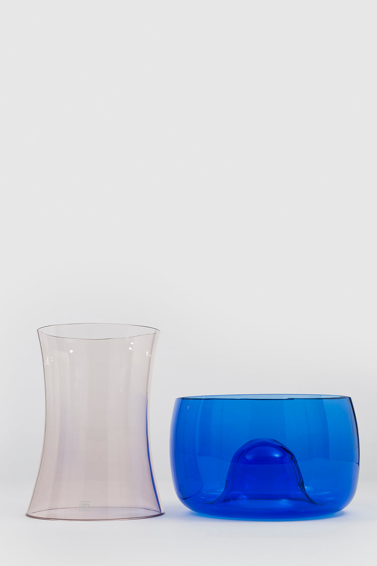 Murano E vase by Enzo Mari