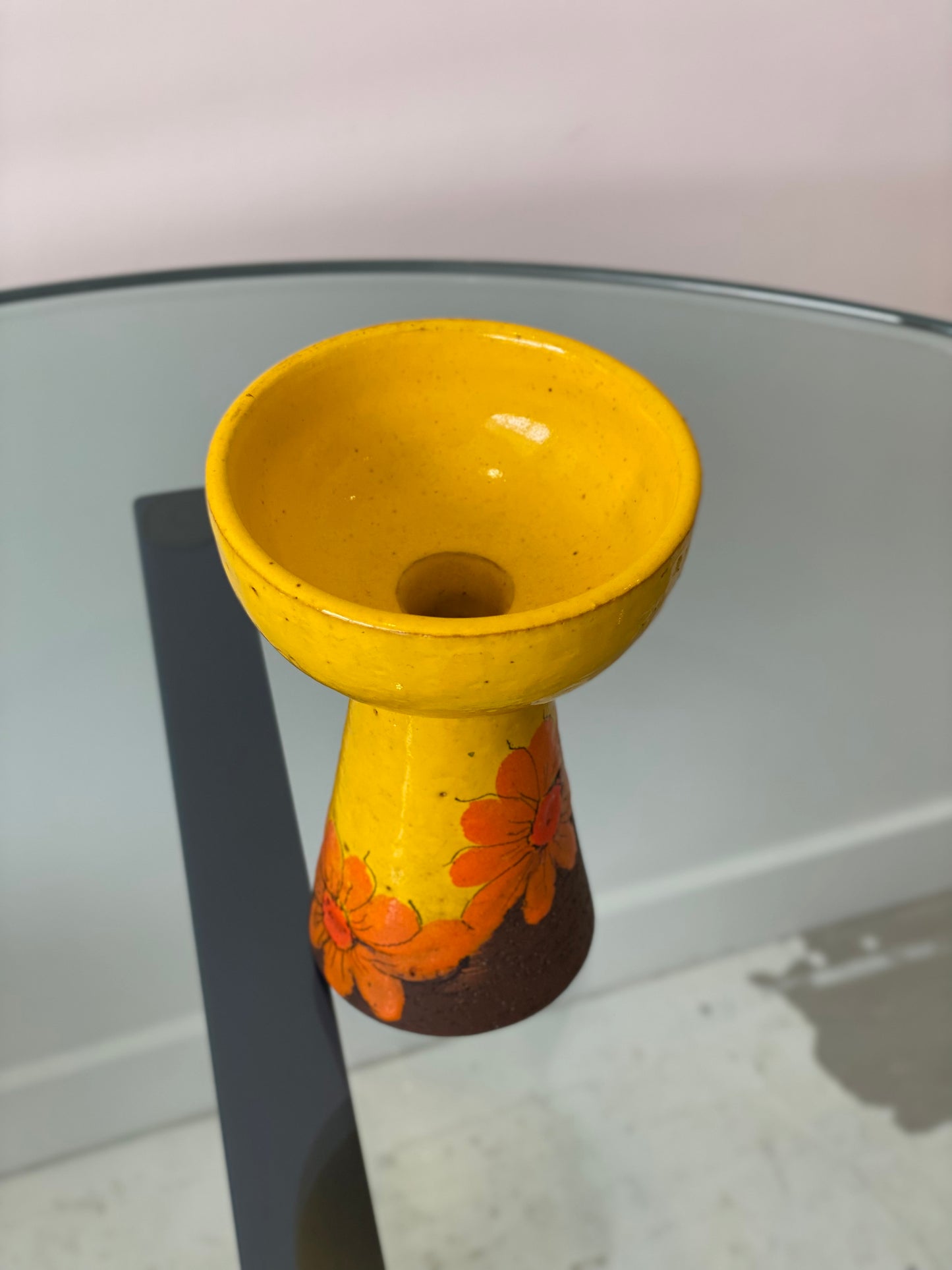 Candleholder by Aldo Londi for Bitossi