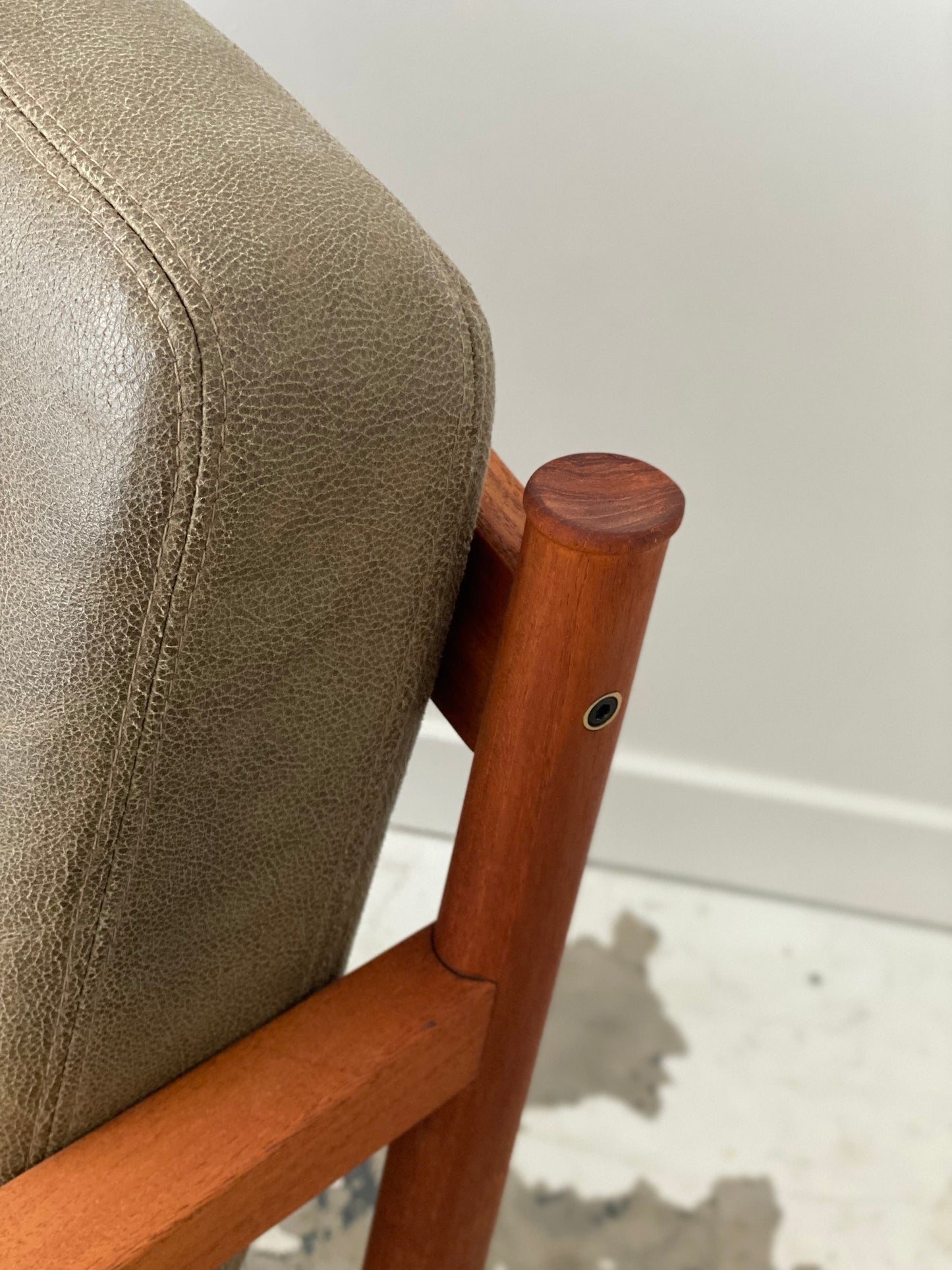 Pair of solid teak lounge chairs by Peter Hvidt and Orla Mølgaard-Nielsen for France&Son