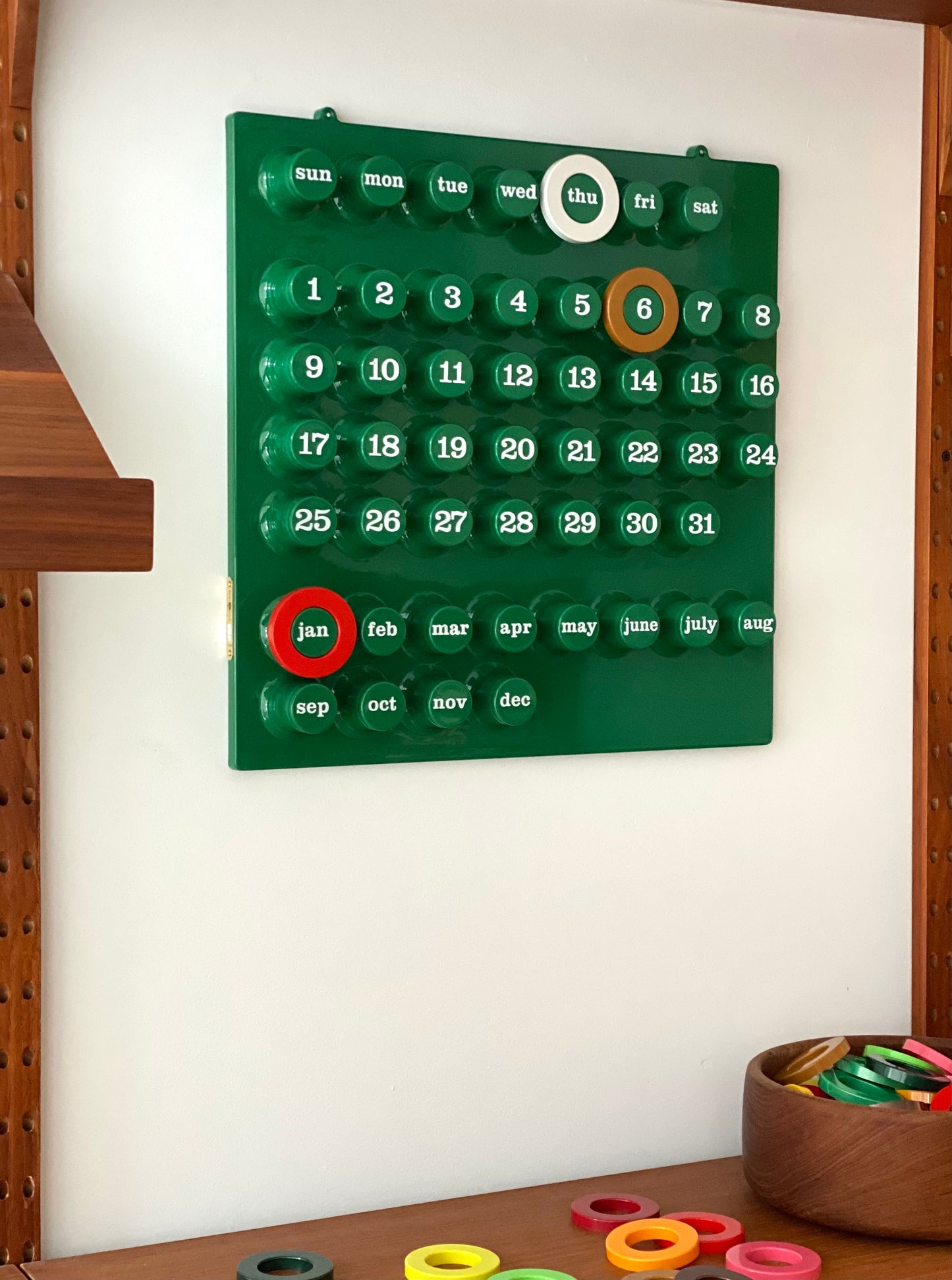 Calendrier perpétuel Ring-A-Date par Euroway