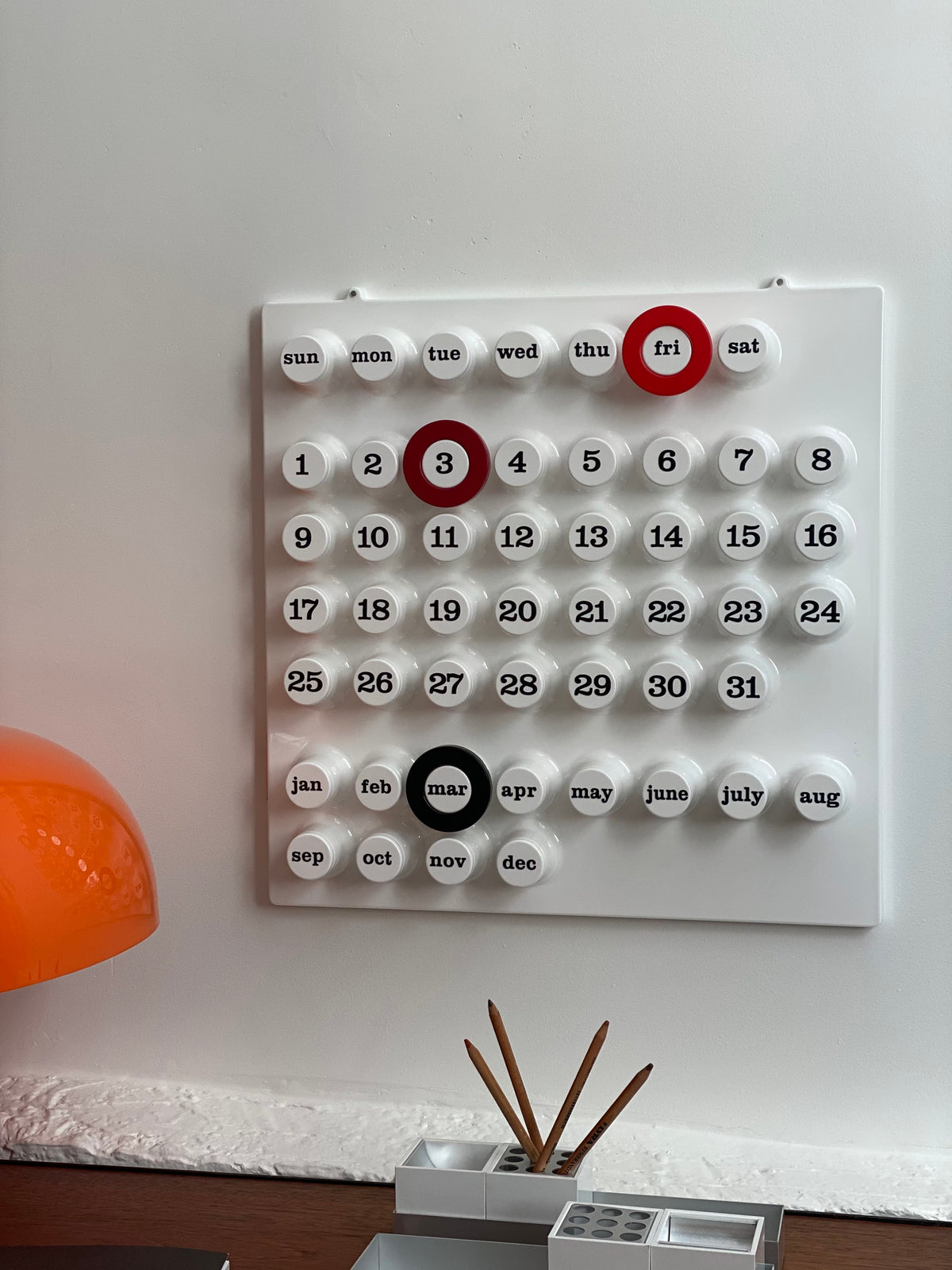 Ring-A-Date perpetual calendar by Euroway