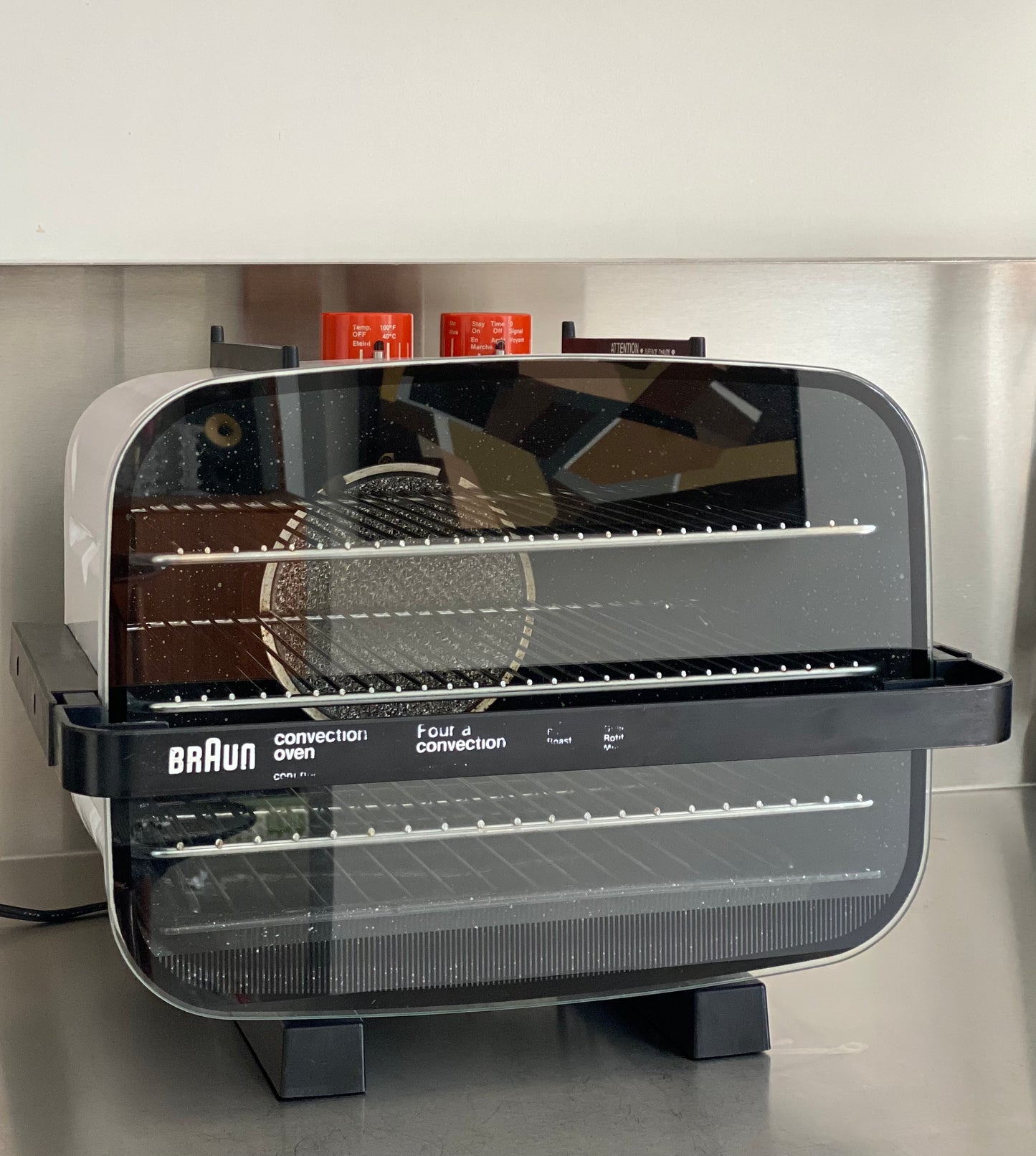Convection oven by Dieter Rams for Braun