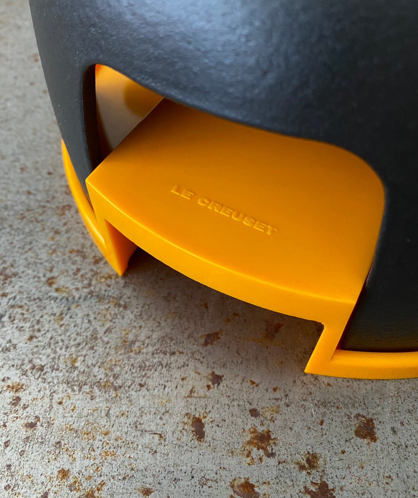 Fondue set by Enzo Mari for Le Creuset